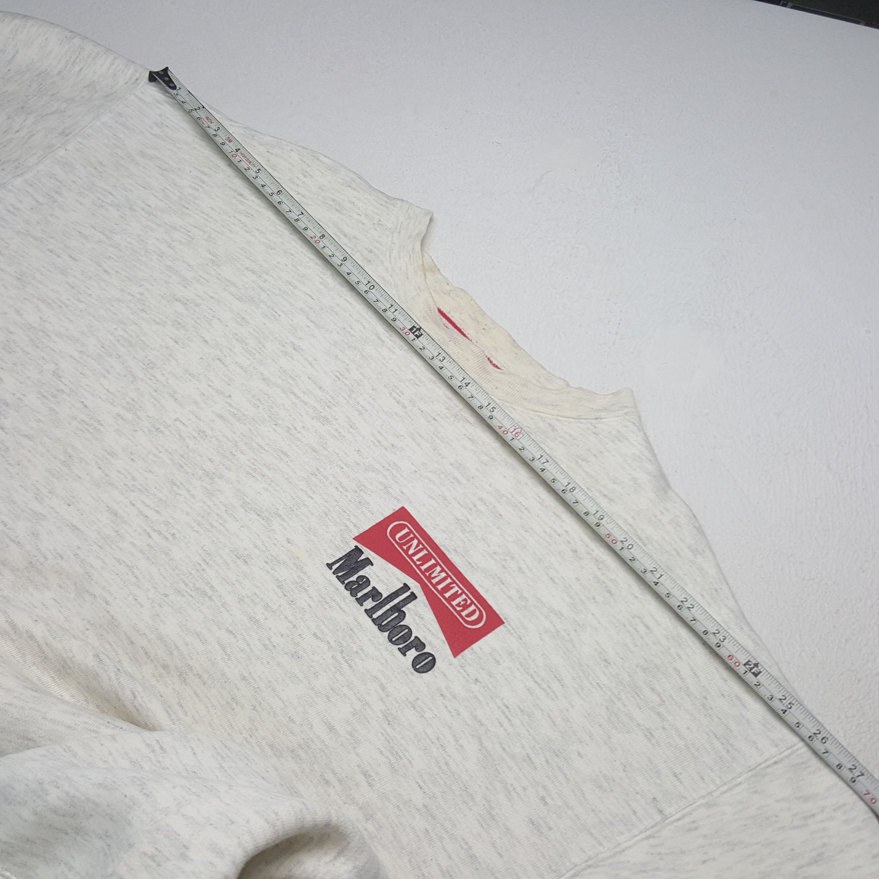 Marlboro Vintage Marlboro Unlimited American Sport Sweatshirt C293N16 Size US L / EU 52-54 / 3 - 8 Thumbnail