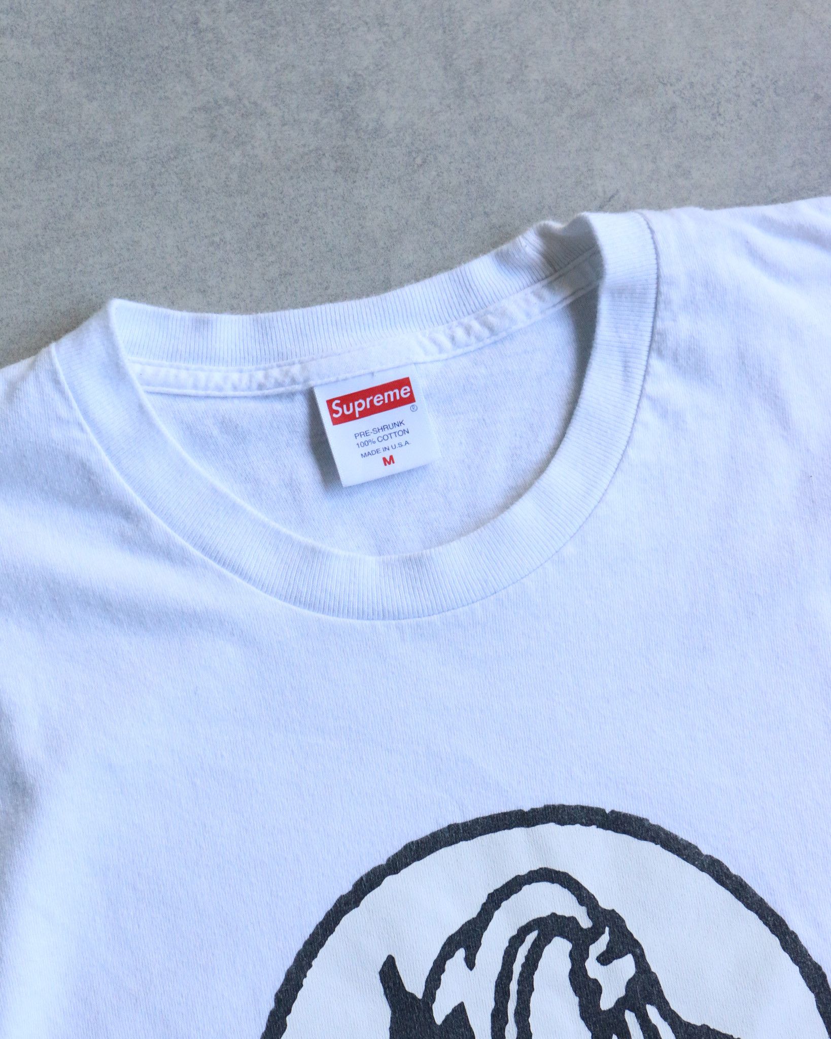 Supreme Supreme Molotov Tee White Size US M / EU 48-50 / 2 - 3 Thumbnail