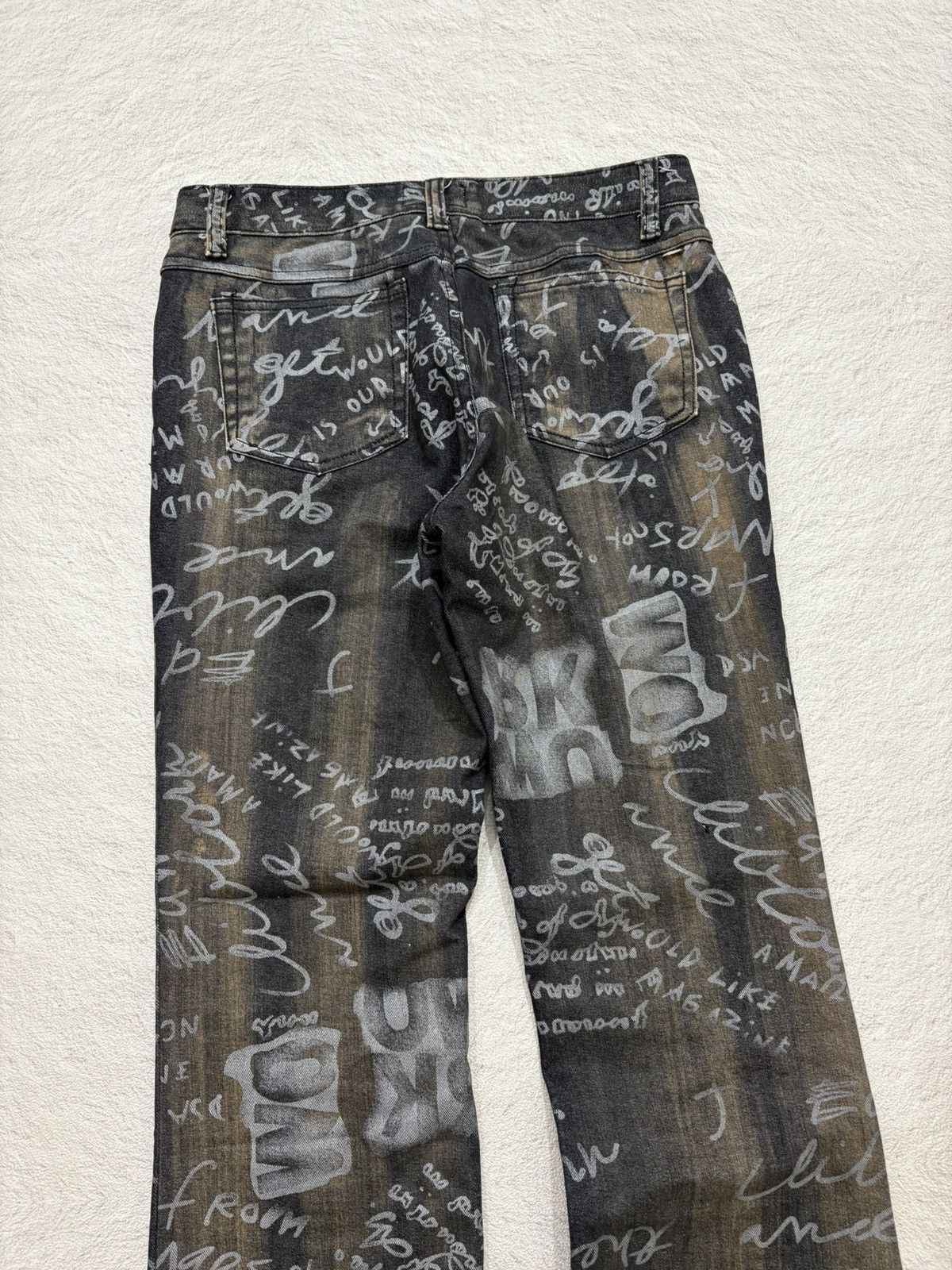 Hysteric Glamour 2000s Maxa Japanese flared smoke wash denim y2k style Size US 28 / EU 44 - 8 Thumbnail