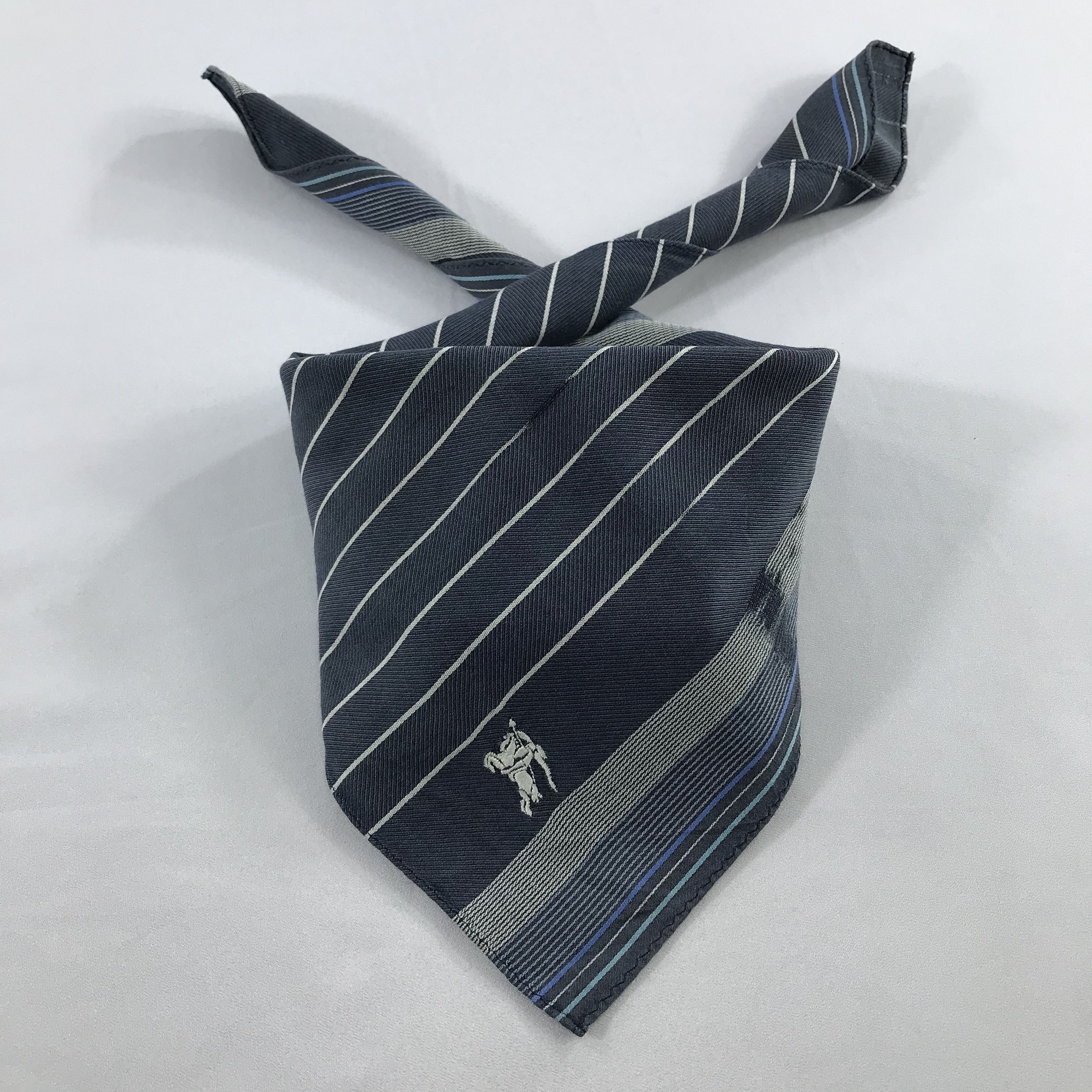 Burberry × Vintage Burberry Bandana / Handkerchief / Neckerchief - S2533 Size ONE SIZE - 3 Thumbnail