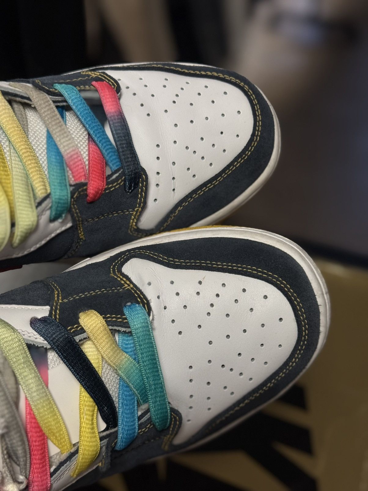 Nike Nike Mid SB Tye Die 2008 (314383-461) Size 11 🧼 Size US 11 / EU 44 - 10 Thumbnail