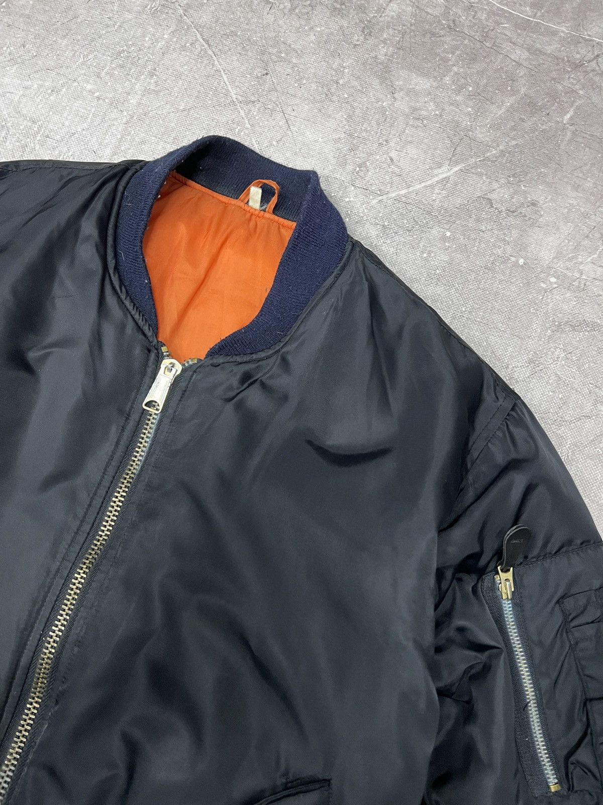 Alpha Industries Japanese Brand Bomber Jacket ma 1 balenciaga style Y2K Style Size US M / EU 48-50 / 2 - 5 Thumbnail