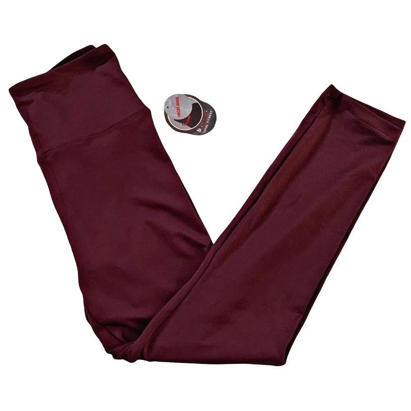 Bally NWT Bally High Rise Burgundy Ankle Legging M Size 28" / US 6 / IT 42 - 1 Thumbnail