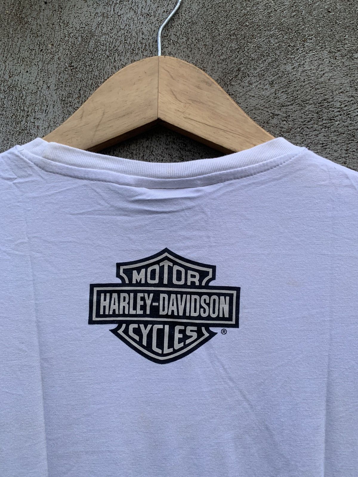 Harley Davidson × Vintage y2k Harley davidson drop tail longsleeve Size US M / EU 48-50 / 2 - 7 Thumbnail