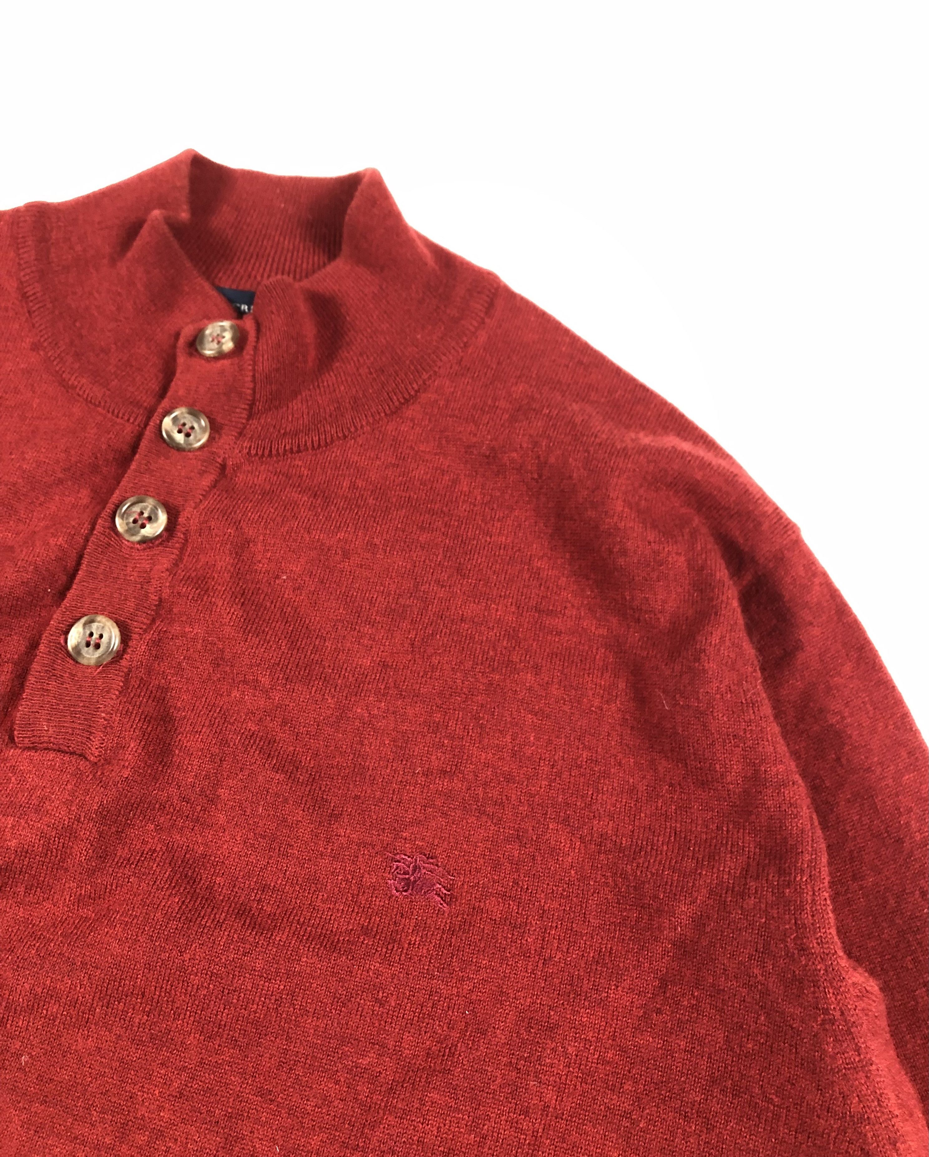 Burberry Burberry London Lambswool Sweater Size US XXL / EU 58 / 5 - 1 Thumbnail