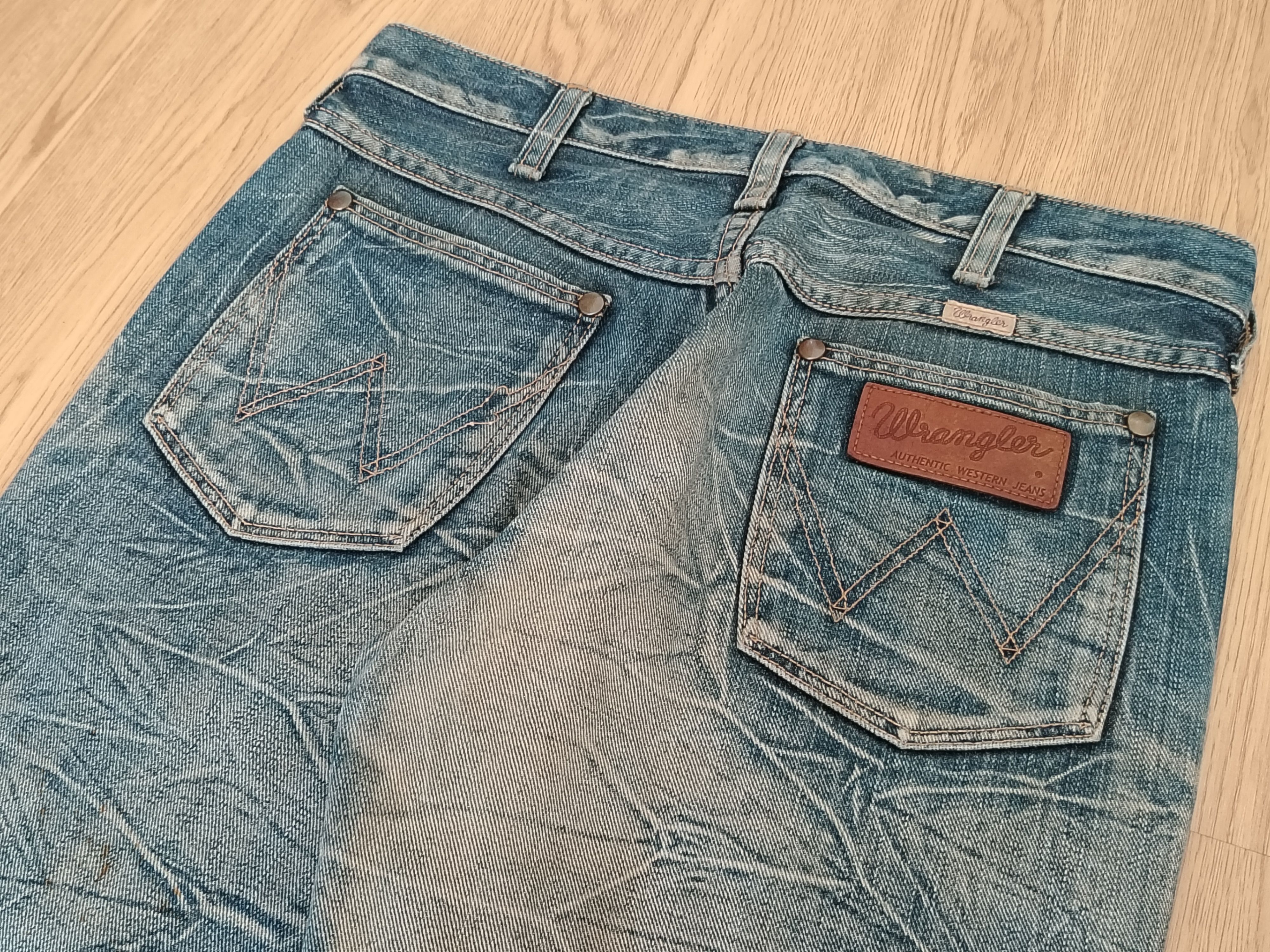 Japanese Brand Bootcut Flare Jeans Wrangler Vintage Size US 30 / EU 46 - 19 Thumbnail