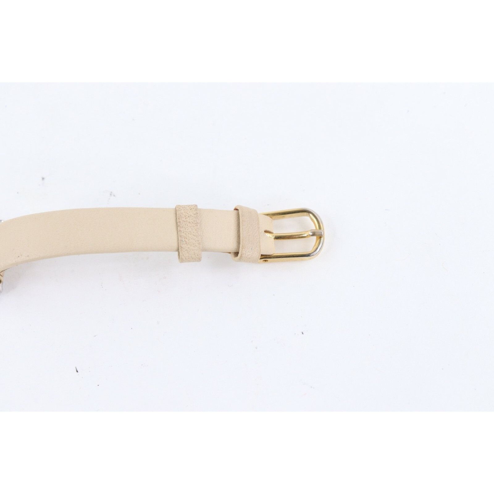 Vintage Vintage 80s Gruen Precision Gold Leather Watch Size ONE SIZE - 4 Thumbnail