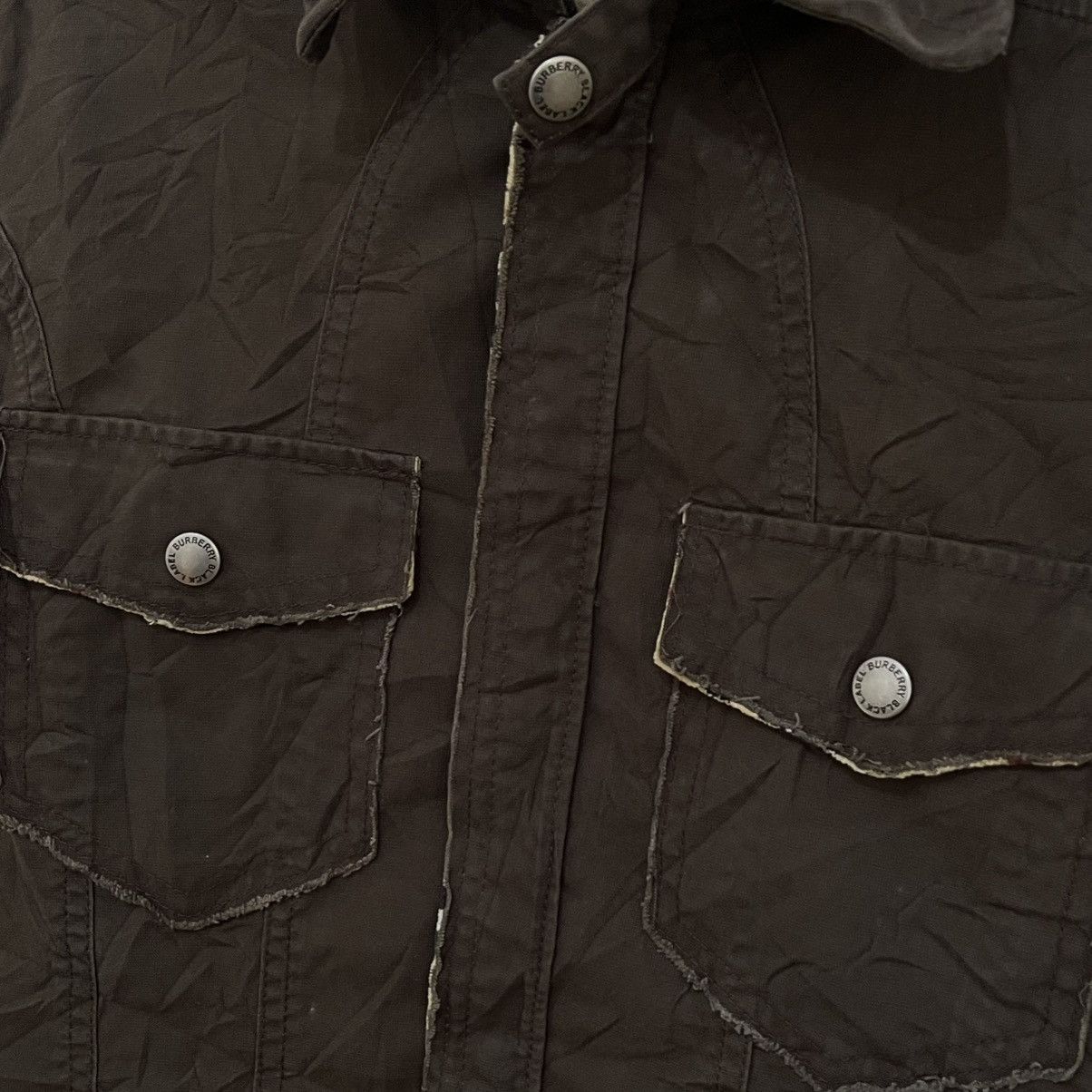 Burberry Burberry Black Label Military Shirt Jacket Size US L / EU 52-54 / 3 - 5 Thumbnail