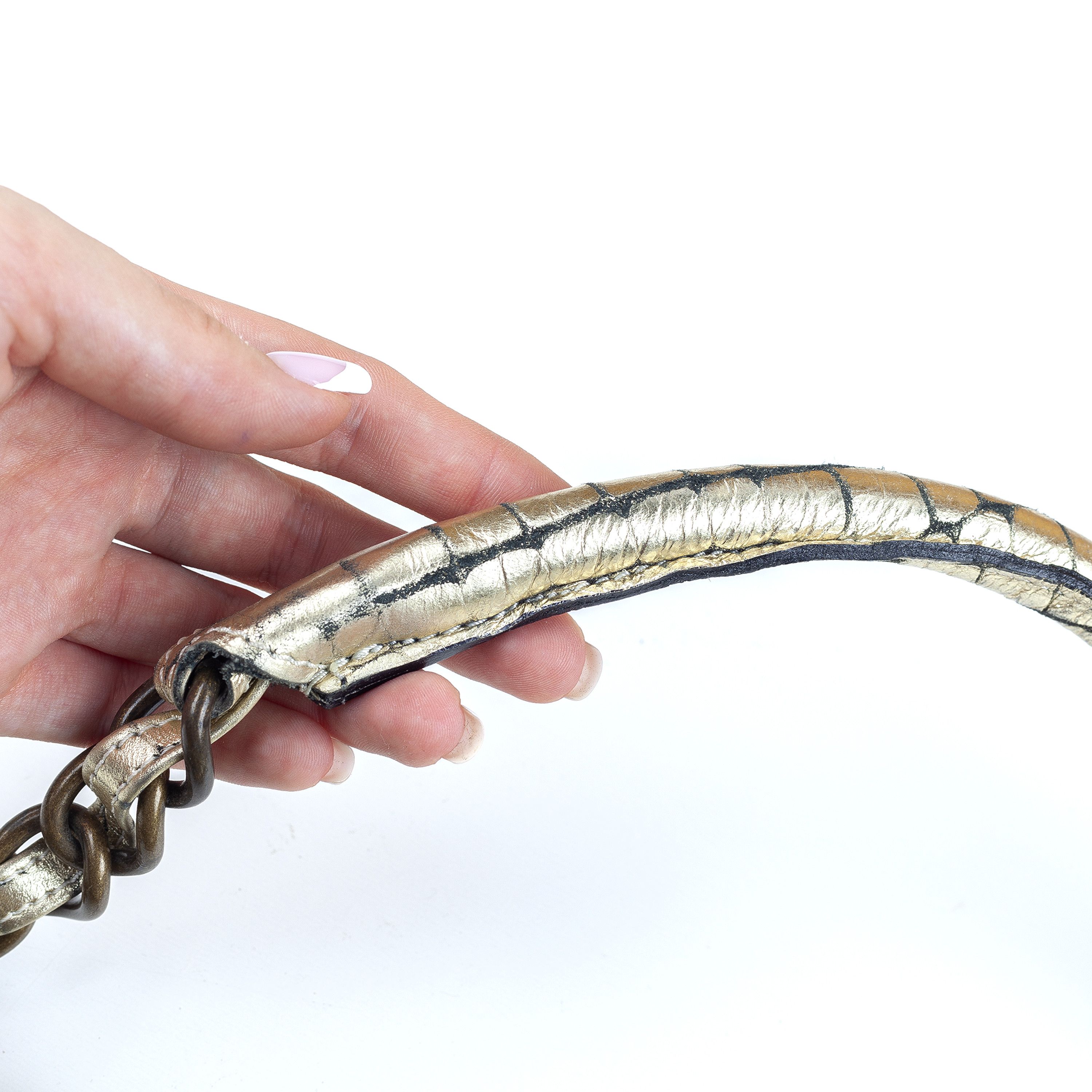 Just Cavalli Just Cavalli Golden Crocodile Print Bag Size ONE SIZE - 6 Thumbnail