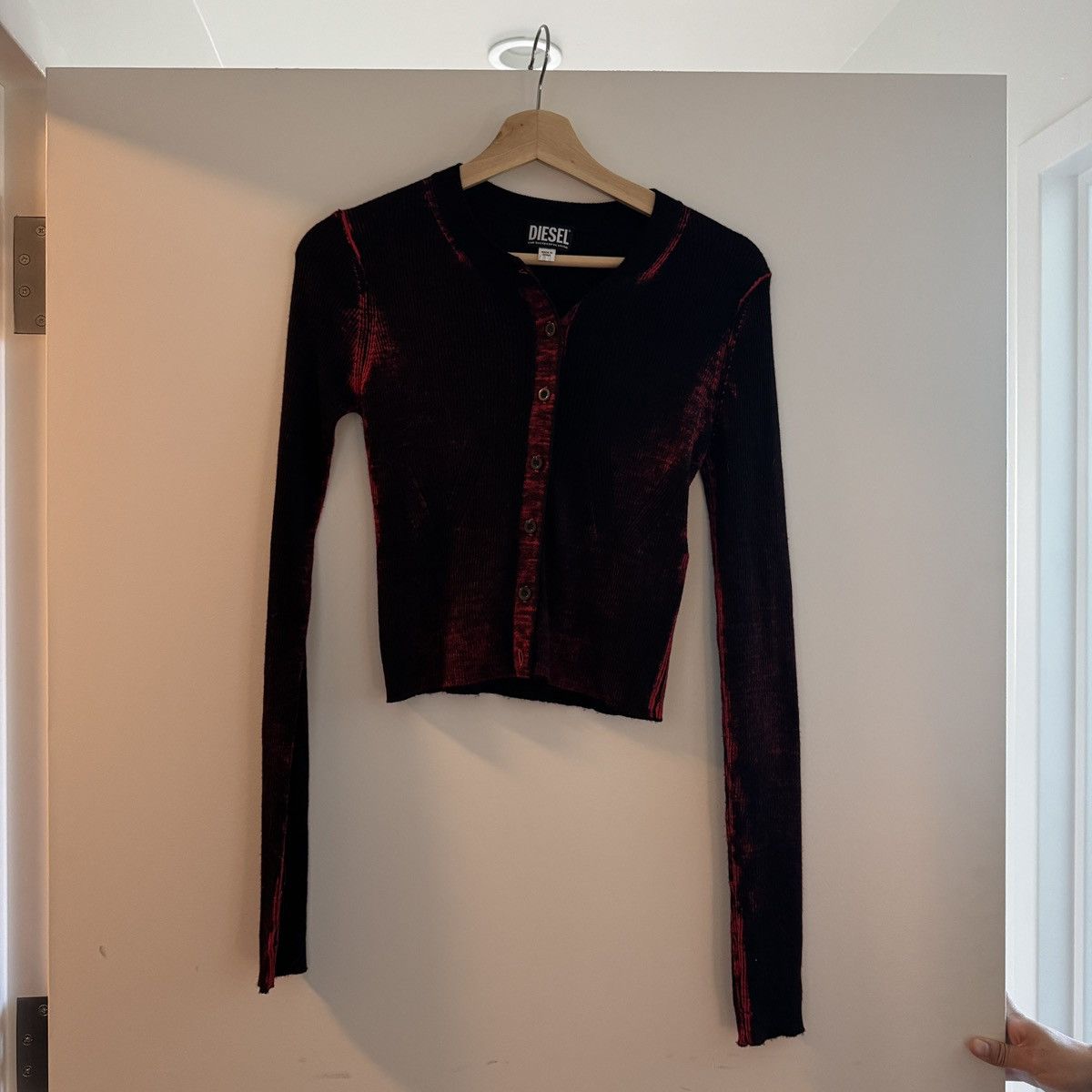 Diesel Diesel button up sweater top Size M / US 6-8 / IT 42-44 - 1 Thumbnail