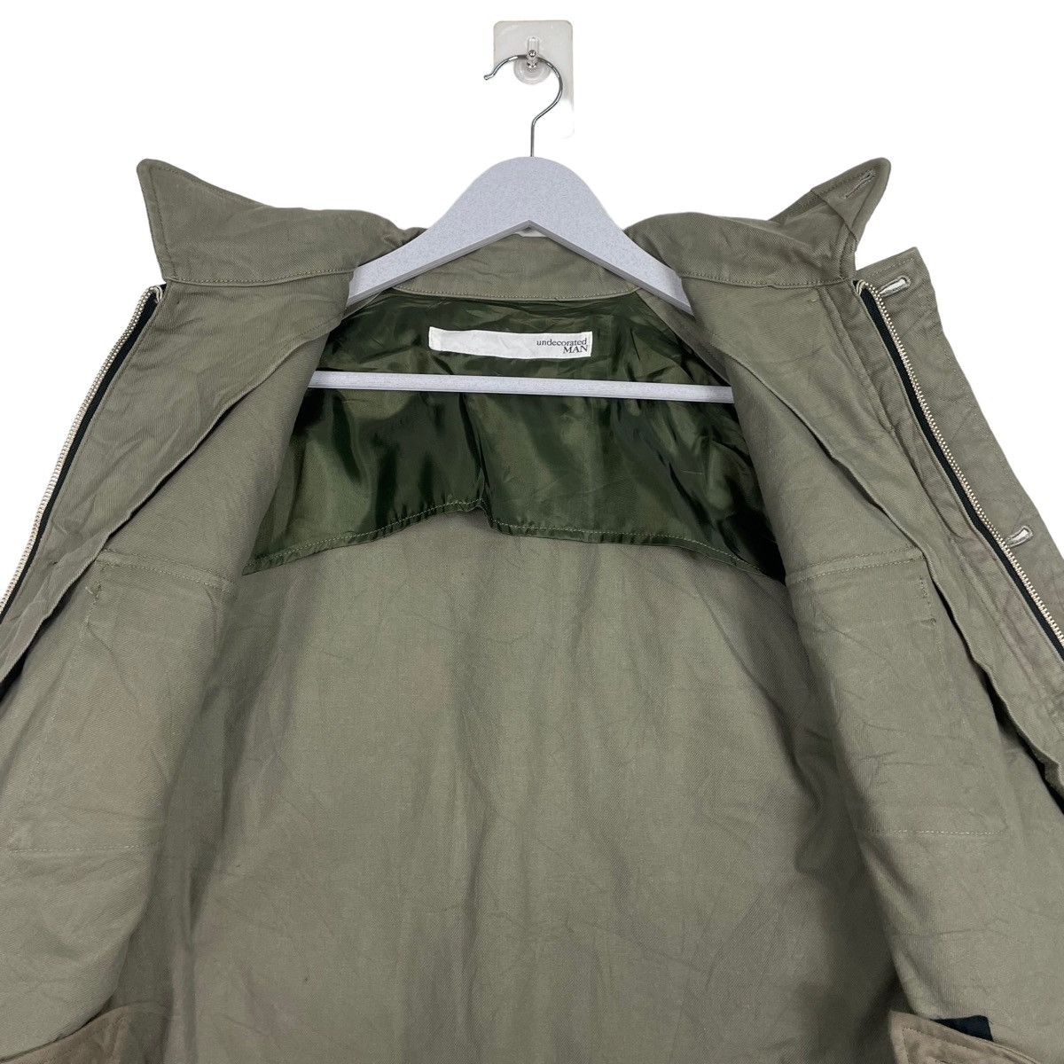 Japanese Brand × Undecorated Man 💥UNDECORATED MAN AW2012 MOUTON VEST CARGO JACKET Size US M / EU 48-50 / 2 - 13 Thumbnail