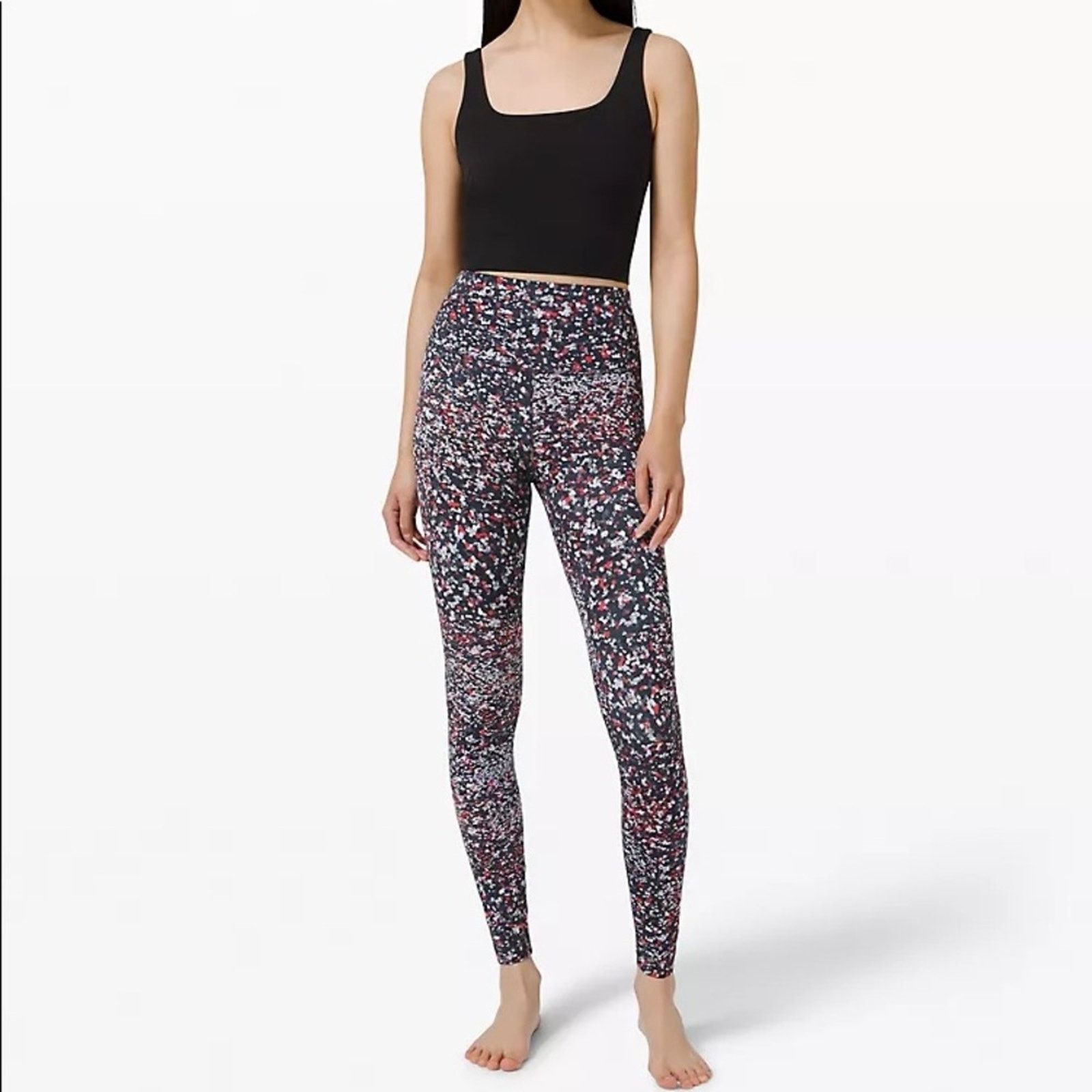 Lululemon *NEW* LULULEMON Sz 2 Align HR Pant 28” Water Blossom Floral Size 26" / US 2 / IT 38 - 1 Thumbnail