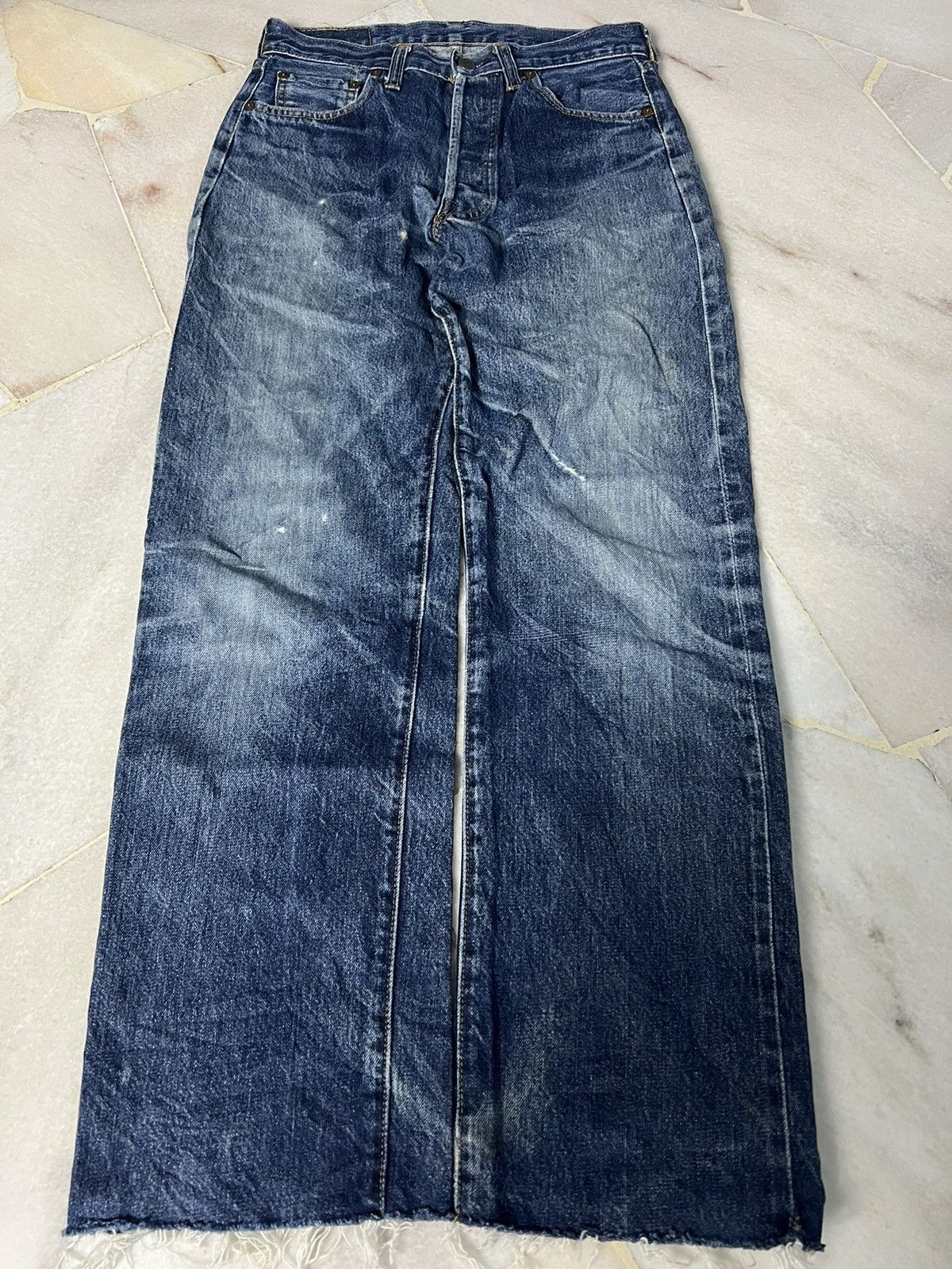 VINTAGE 90’S LEVIS 501XX DISTRESSED REDLINE BIG E LVC JAPAN