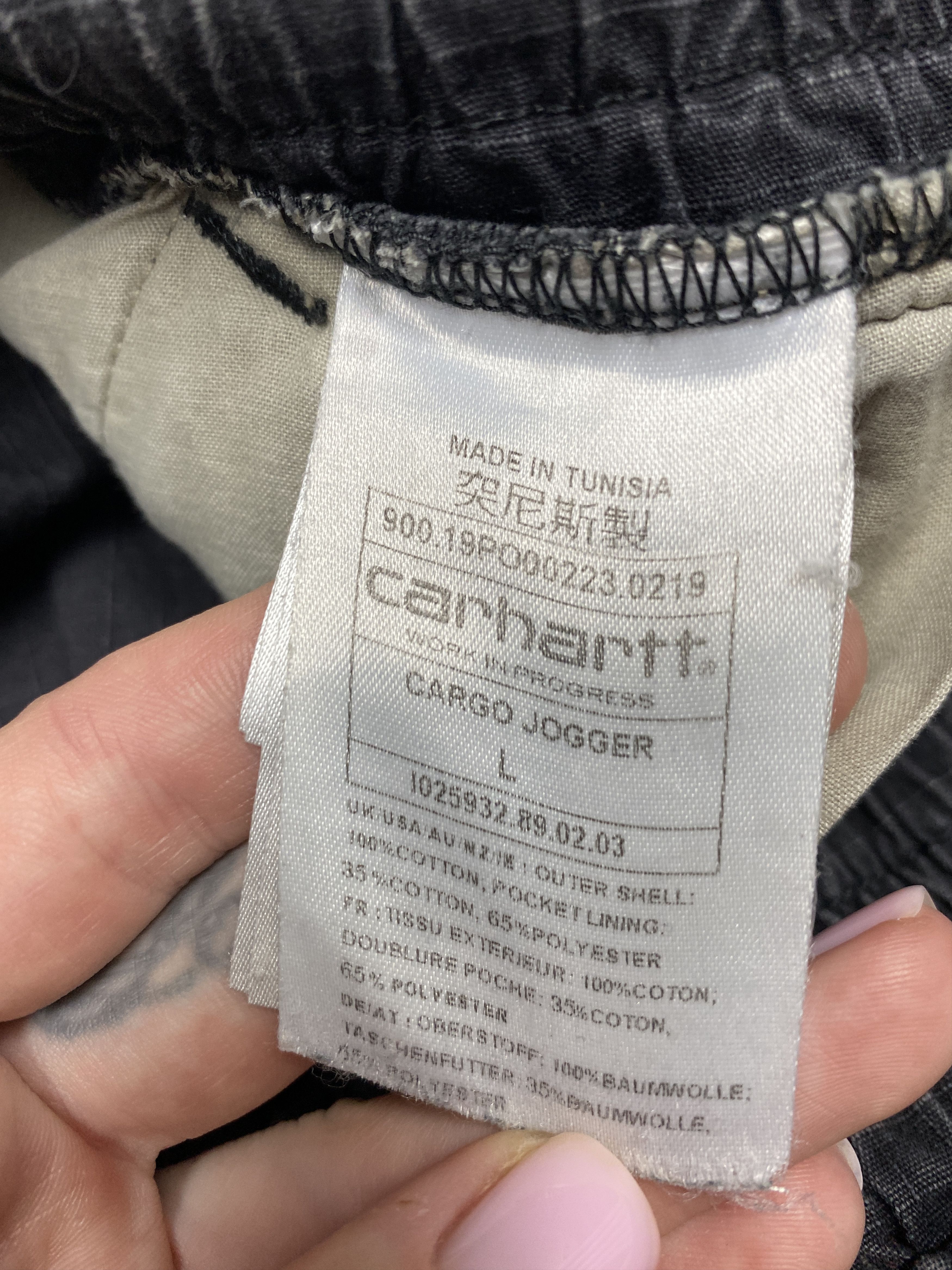 Carhartt Wip Carhartt Wip Vintage Mens Cargo Jogger Pants Size US 34 / EU 50 - 6 Thumbnail