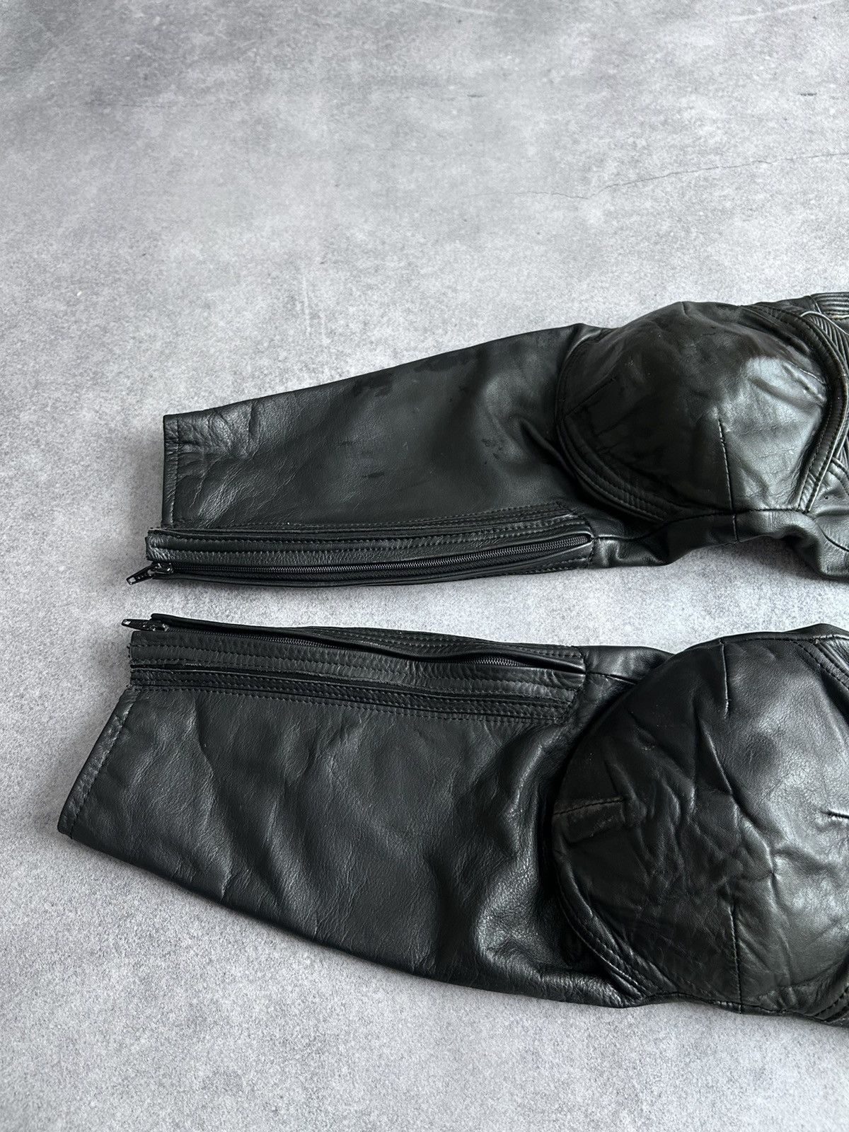 Leather Vintage Ixs Racing vintage 90s motorcycle pants rare Size US 31 - 7 Thumbnail