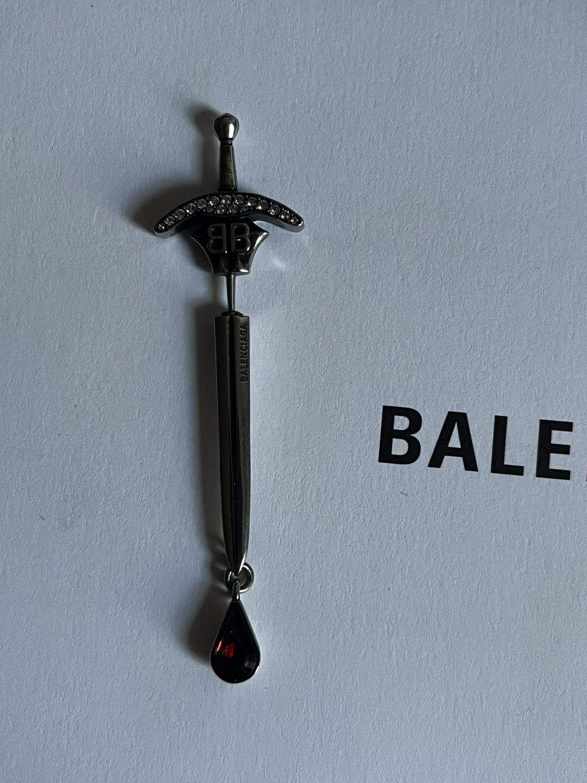 Balenciaga BALENCIAGA Earring Goth Sword | Grailed Balenciaga BALENCIAGA Earring Goth Sword | Grailed