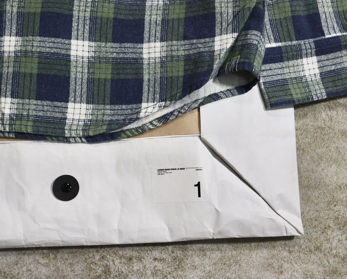 Visvim Visvim 21aw Lumber Khadi Check Dmgd Size US S / EU 44-46 / 1 - 9 Thumbnail