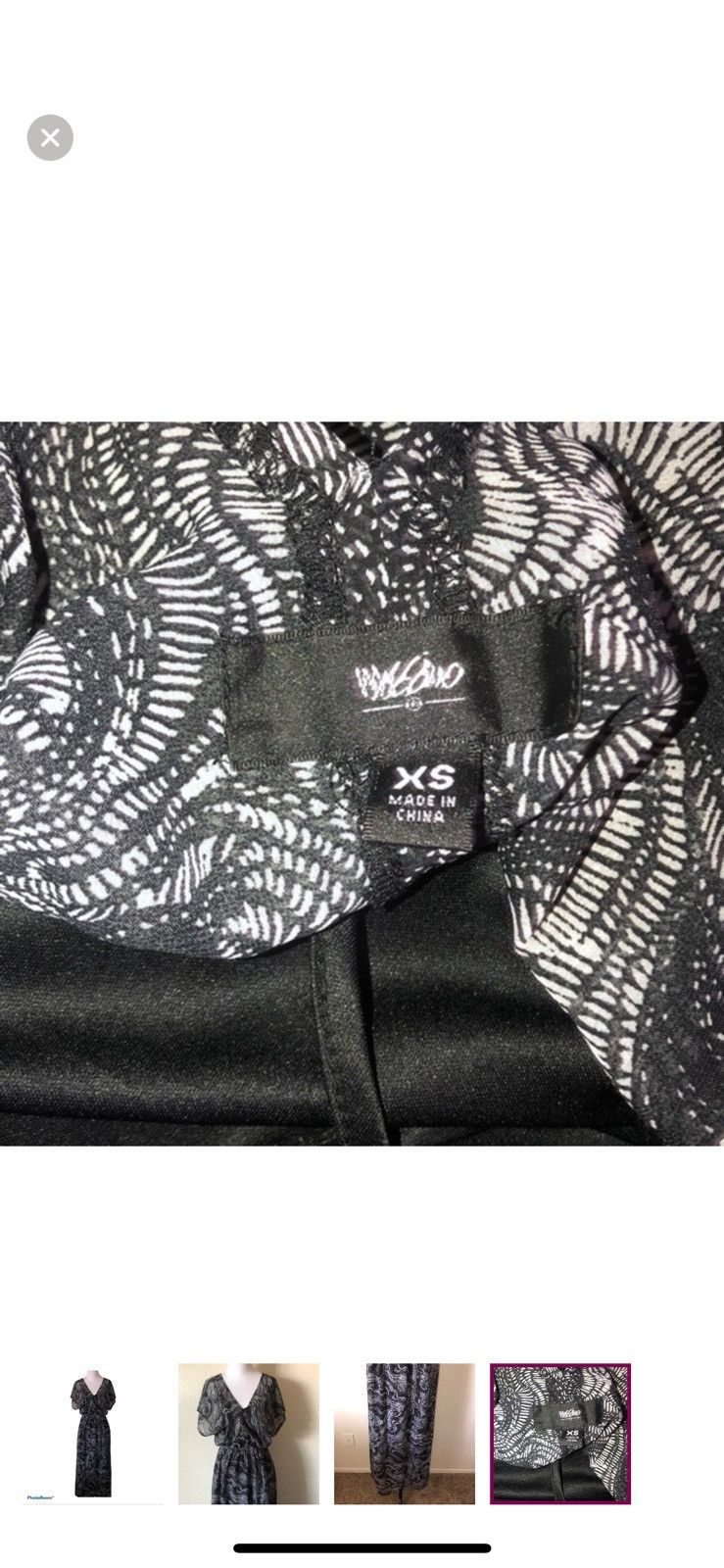 Mossimo Mossimo XS kimono style maxi dress Size XS / US 0-2 / IT 36-38 - 2 Thumbnail