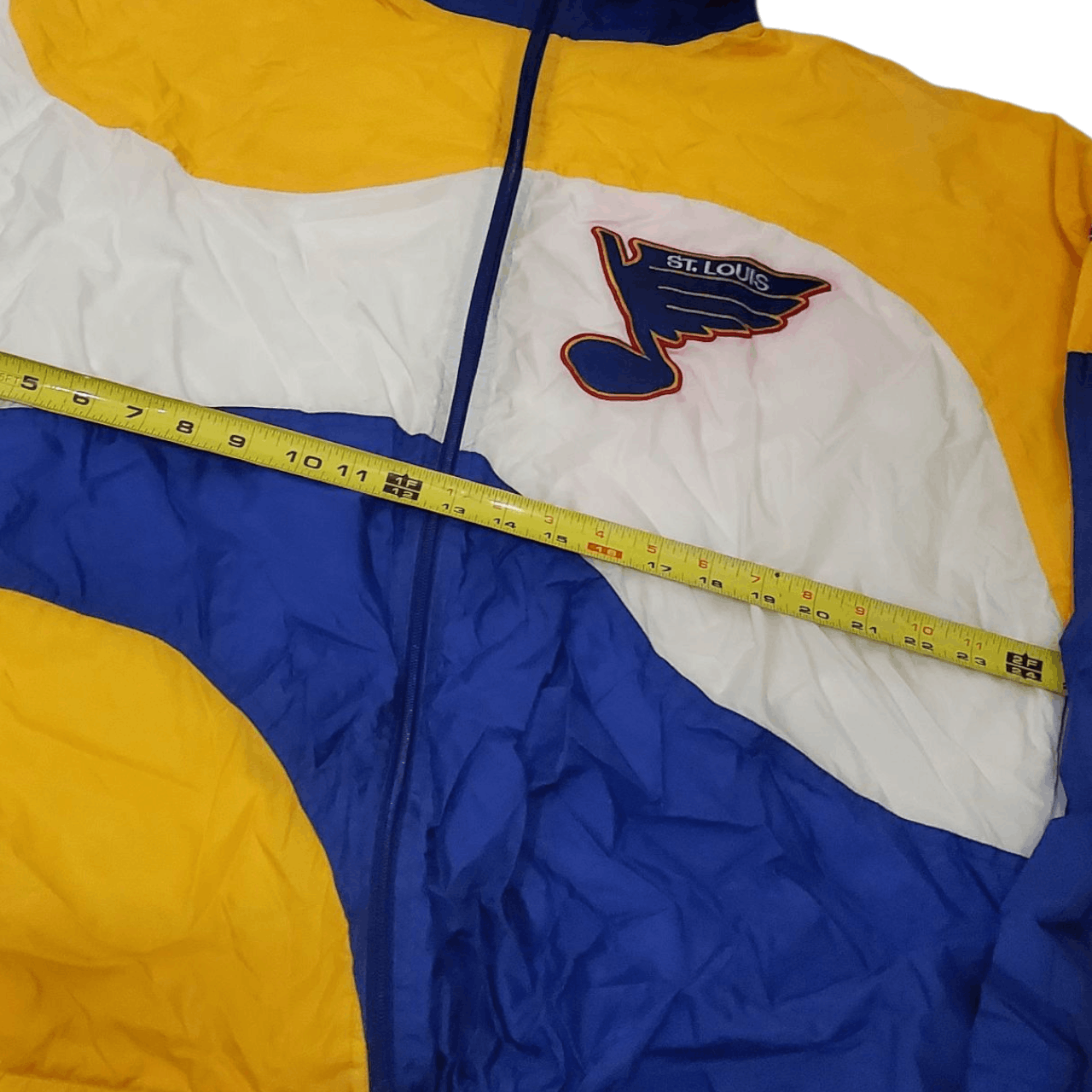 Apex One 90s Apex One St. Louis Blues Embroidered Jacket Size US XL / EU 56 / 4 - 5 Thumbnail