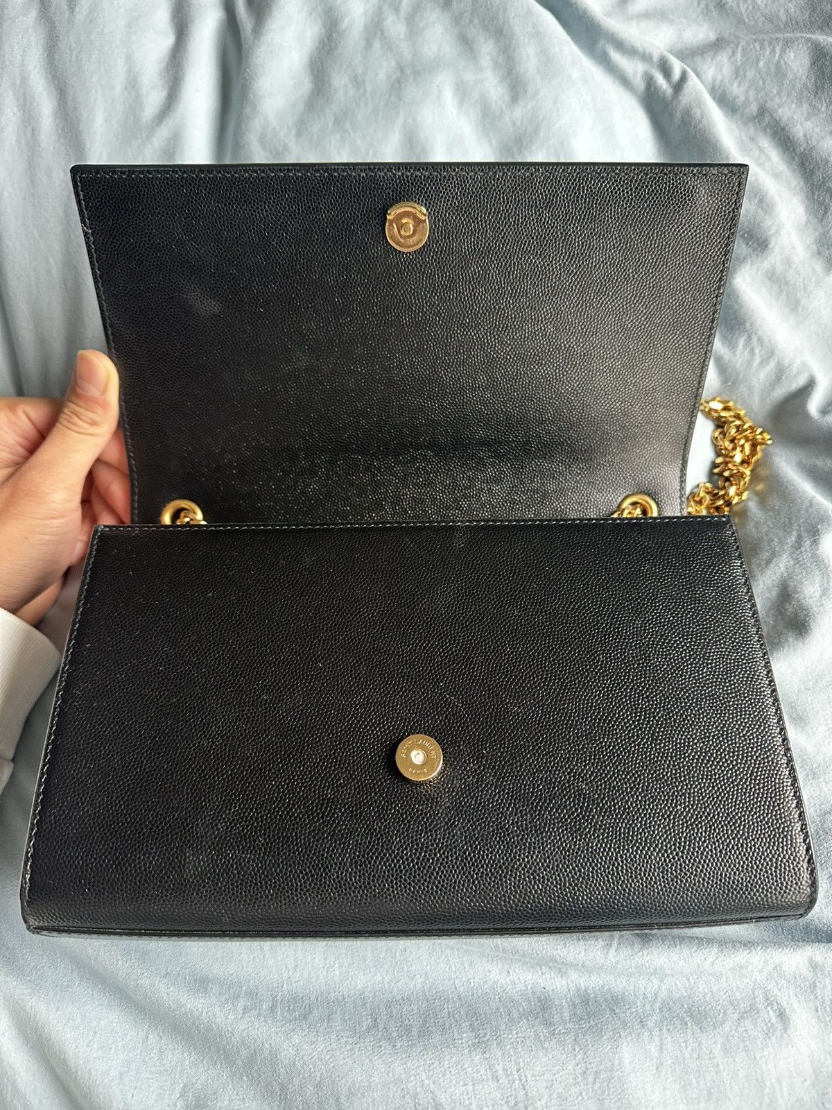 Yves Saint Laurent Saint Laurent Kate Medium YSL Crossbody Bag Grained Leather Size ONE SIZE - 3 Thumbnail