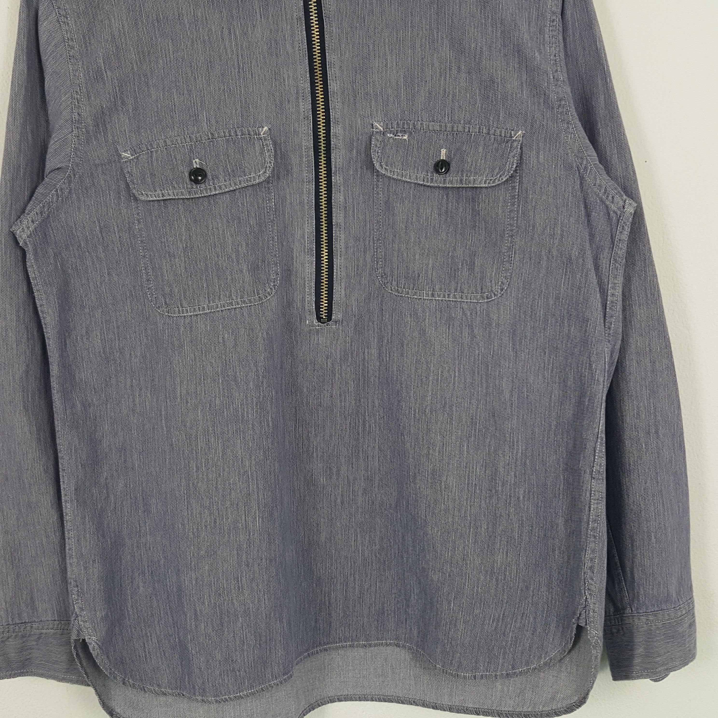 Sugar Cane × Vintage Vintage Sugar Cane Japanese Style Work Polos Size US L / EU 52-54 / 3 - 2 Thumbnail
