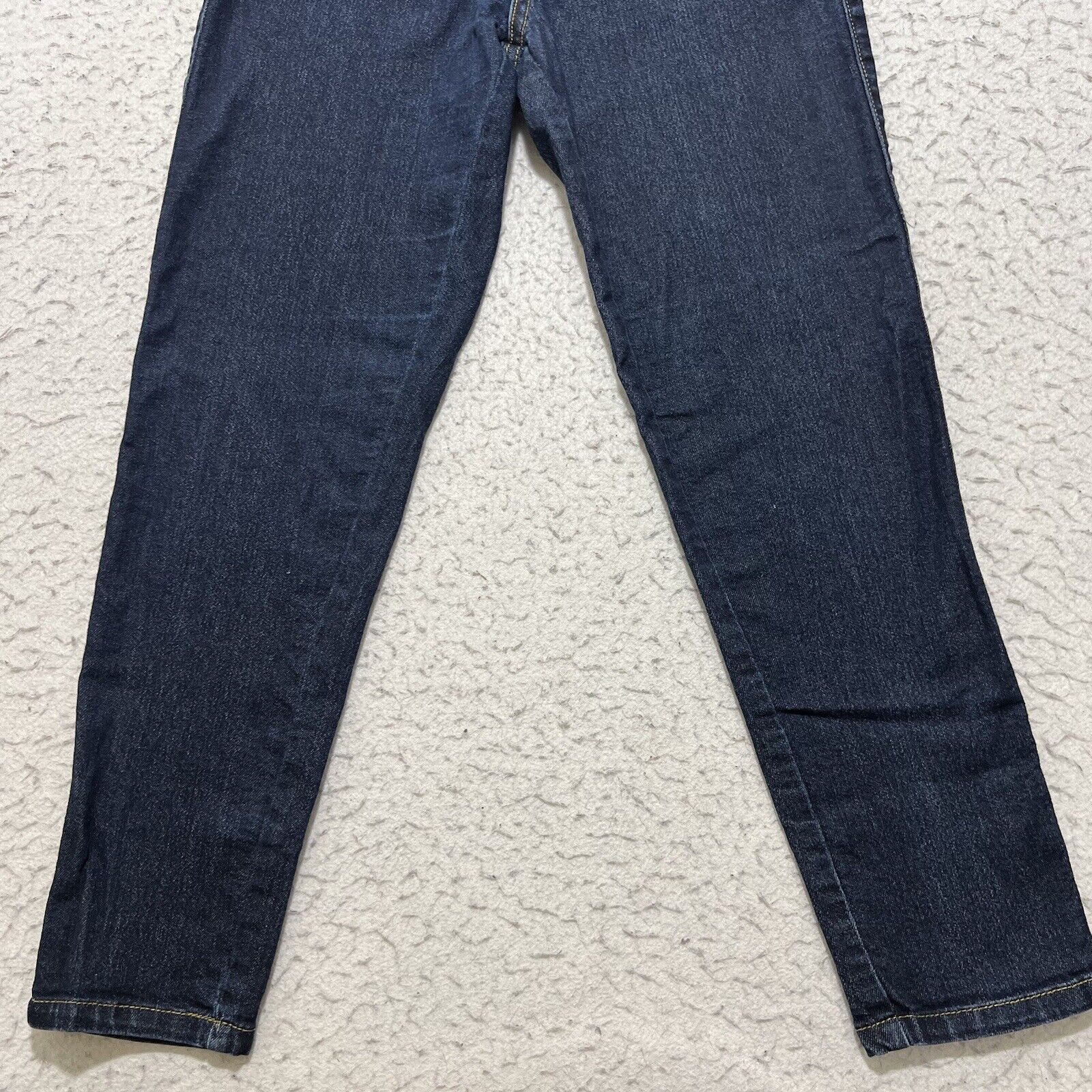 Other ModCloth Denim Straight Ankle Button Fly Navy Jeans 25x25 Size 27" / US 4 / IT 40 - 3 Thumbnail