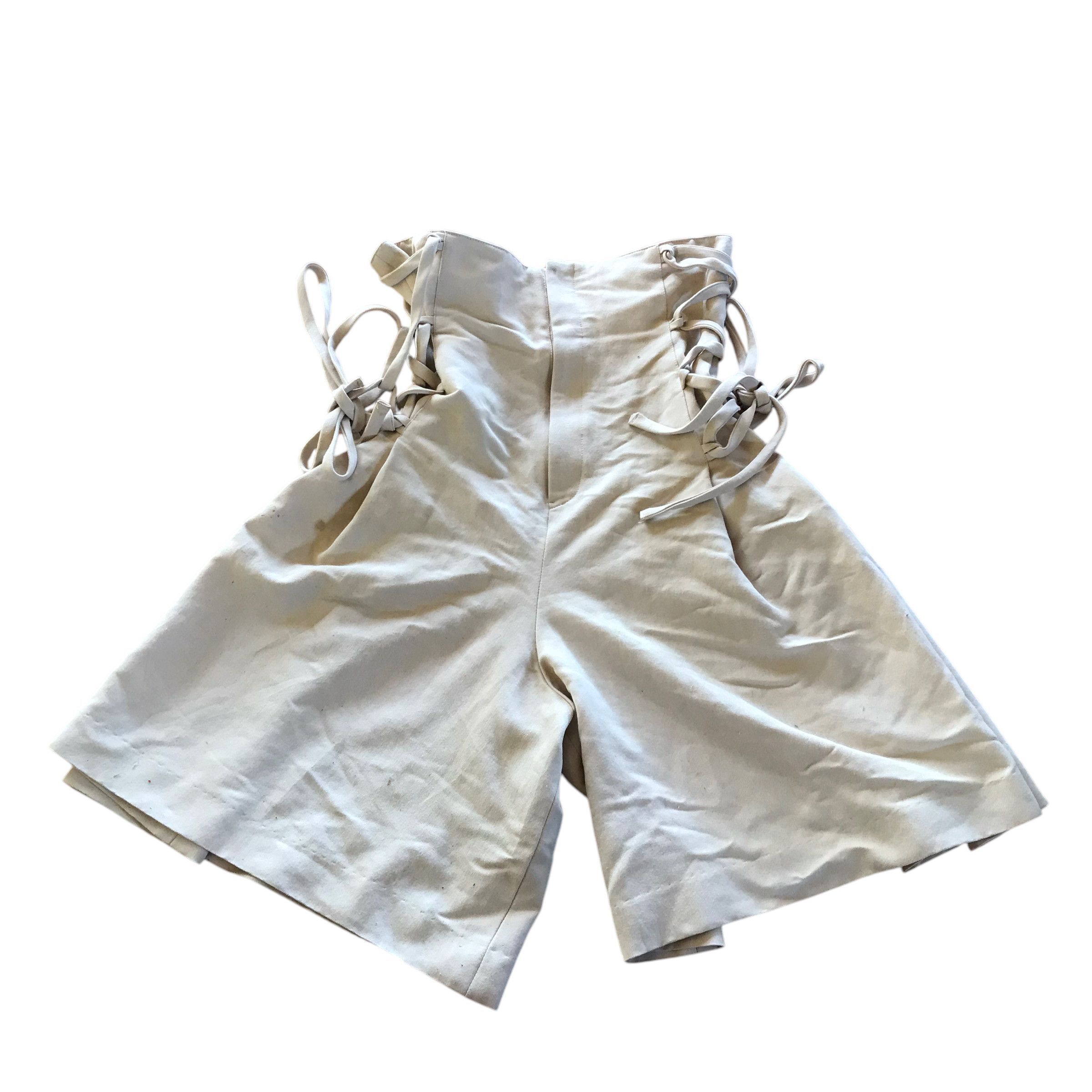 Issey Miyake RARE 90s ISSEY MIYAKE High Waist Corset Pants Skirt Size 26" / US 2 / IT 38 - 5 Thumbnail