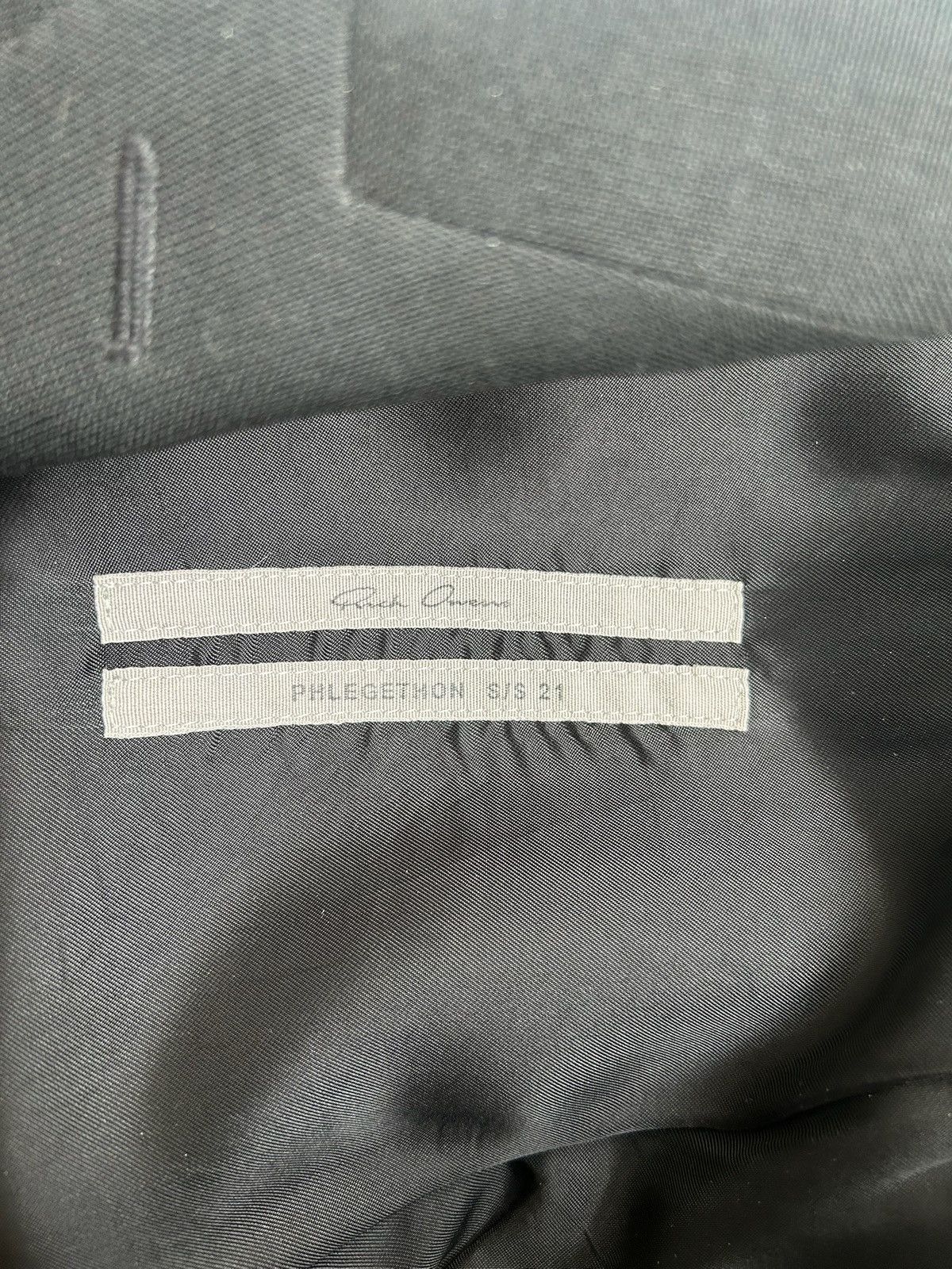 Rick Owens Rick Owens SS21 PHLEGETHON Alice Neue Blazer Size US S / EU 44-46 / 1 - 6 Thumbnail