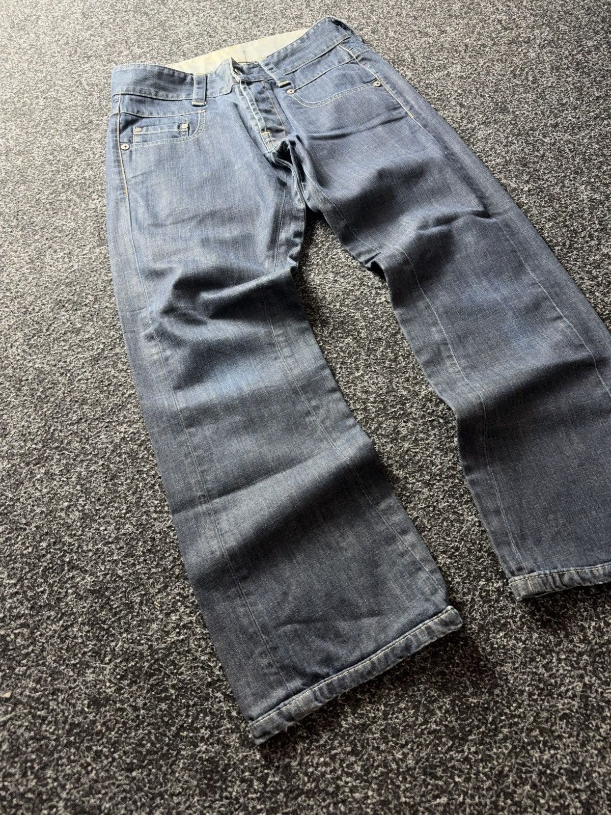 G-Star Vintage 00s G-Star 3301 Dark Wash Denim Jeans Straight Fit Size US 30 / EU 46 - 2 Thumbnail