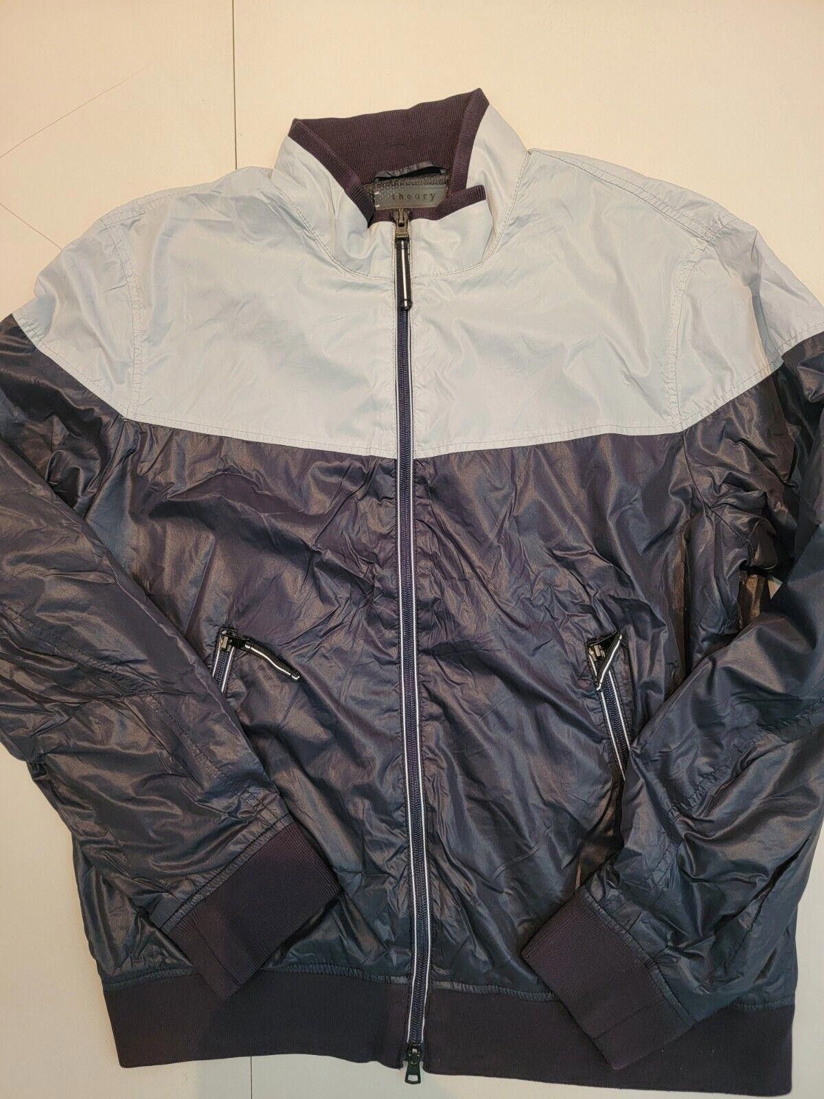 Theory Theory Windbreaker Two Tone Navy And Grey Size Large Size US L / EU 52-54 / 3 - 1 Thumbnail