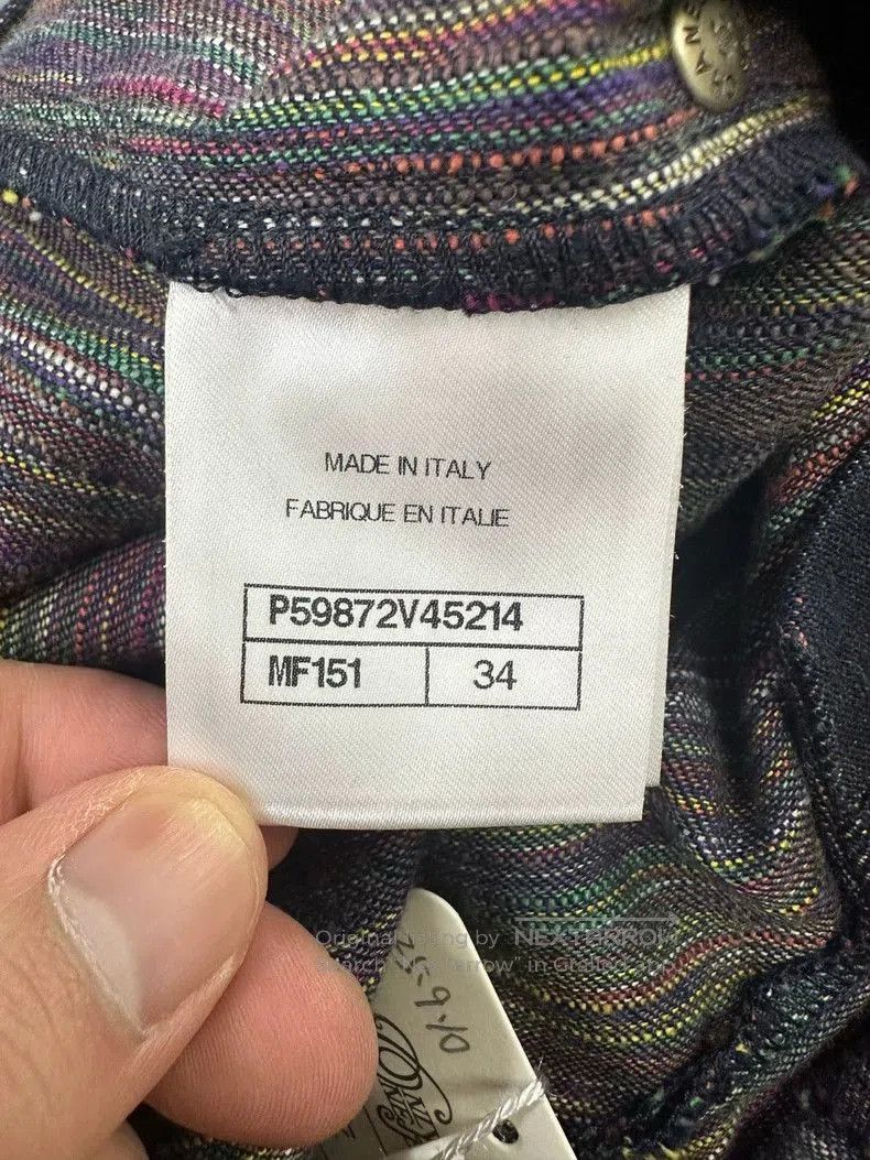 Chanel Chanel Dark Blue Denim Wide. Size US 34 / EU 50 - 5 Thumbnail