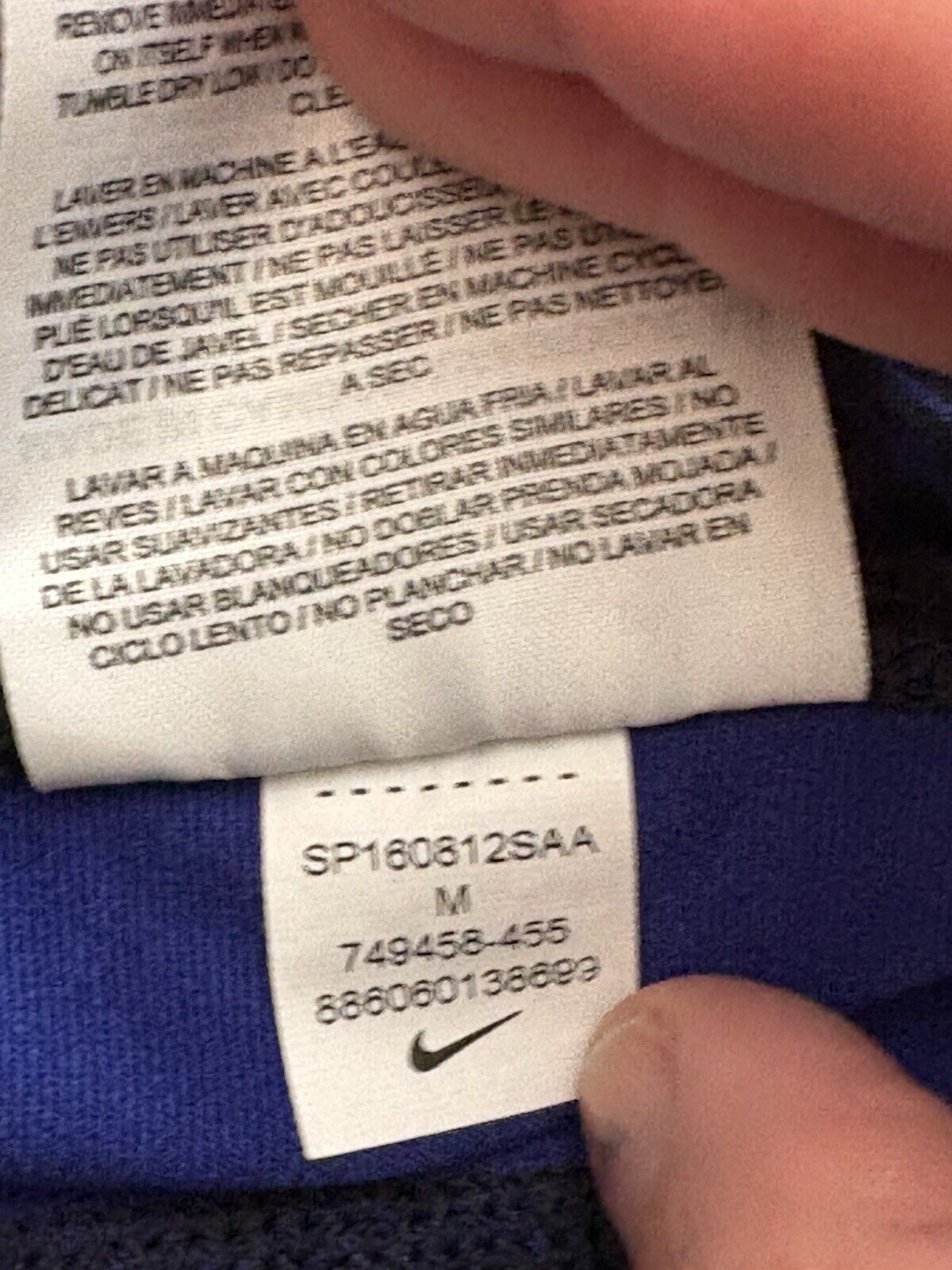 Nike Nike Power Dri Fit Running Cropped Leggings Medium Size 28" / US 6 / IT 42 - 5 Thumbnail
