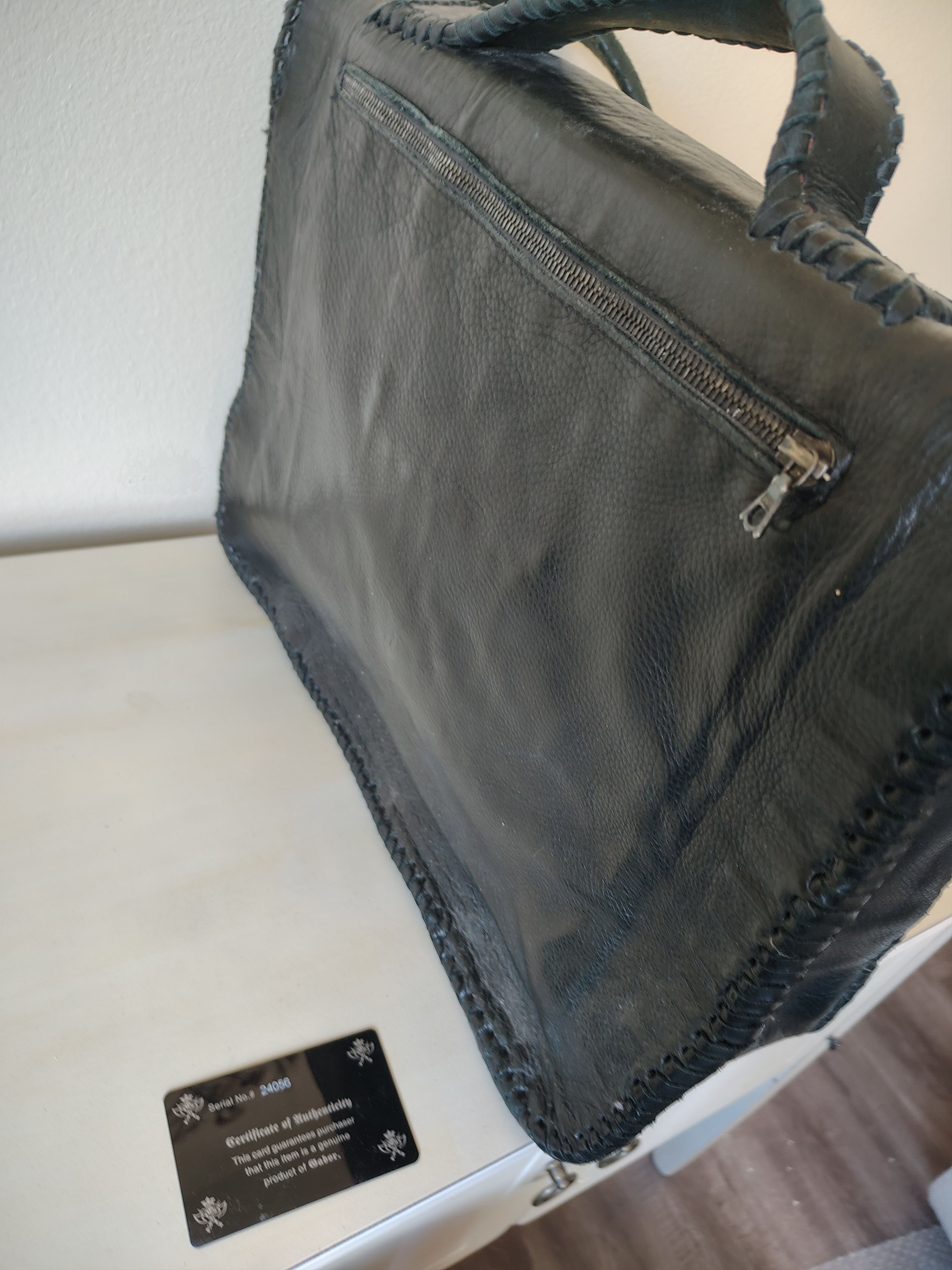 Gaboratory Logan Riese x Gaboratory Heavy Leather Bag + Auth Card Size ONE SIZE - 15 Thumbnail