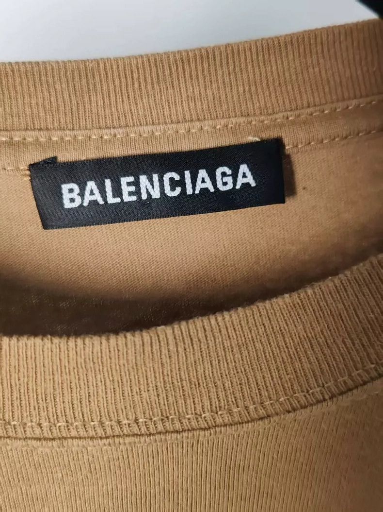 Balenciaga Balenciaga Wheat Pattern Short Sleeve T-Shirt Size US S / EU 44-46 / 1 - 3 Thumbnail