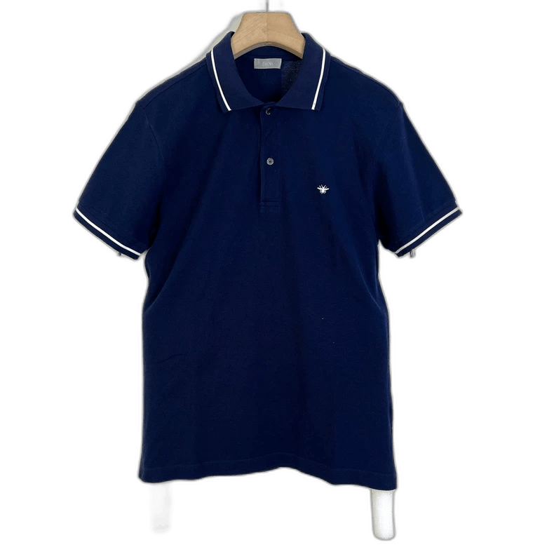 Dior Dior Embroidered Bee Polo Shirt Size L Size L / US 10 / IT 46 - 1 Thumbnail