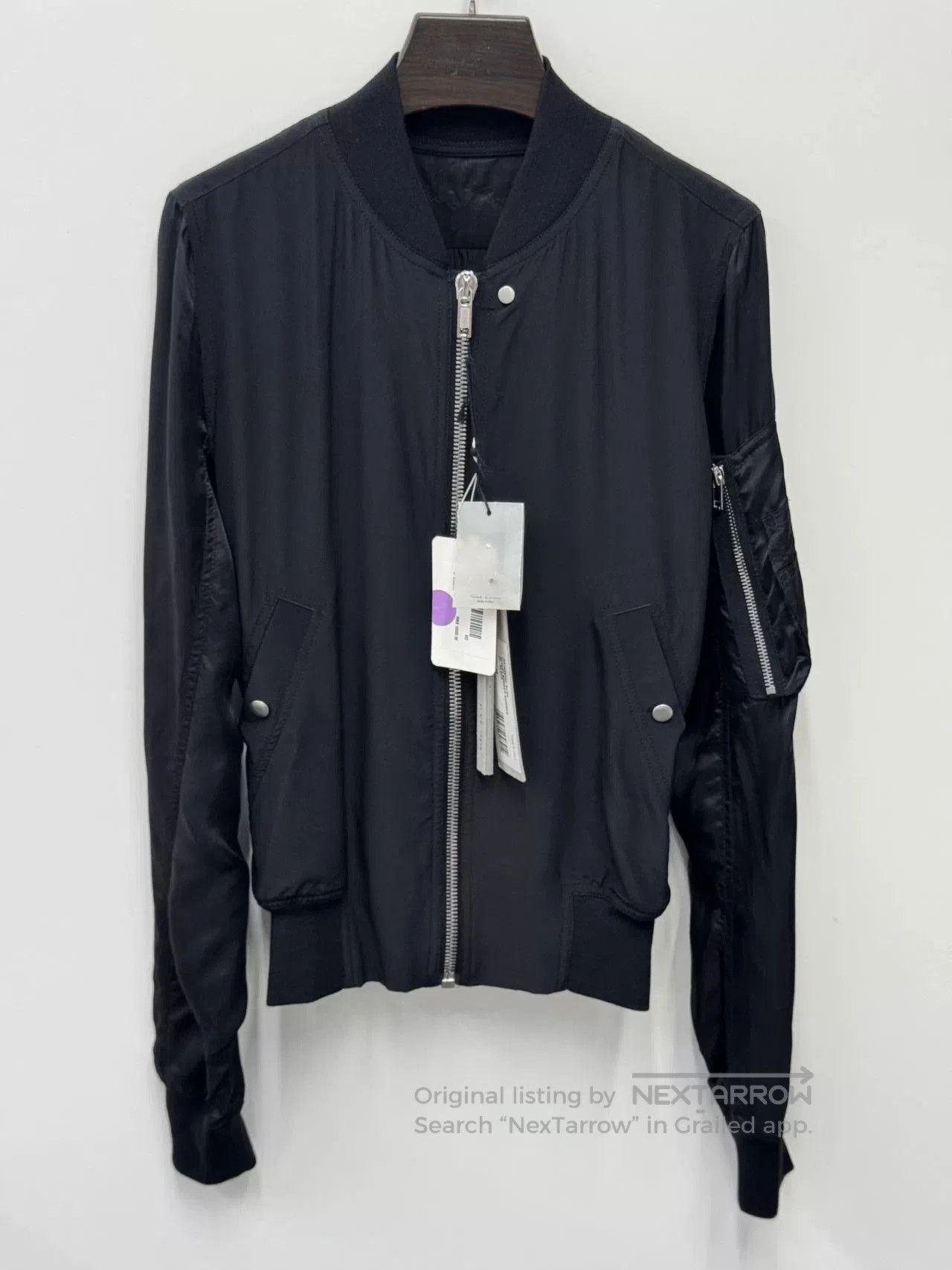 Rick Owens RICK OWENS Black Jacket Coat Size 4. Size US XXS / EU 40 - 1 Thumbnail