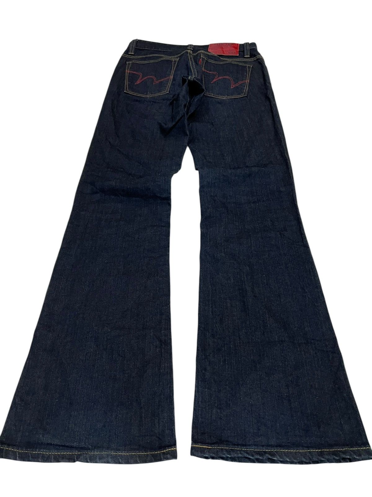 Edwin × If Six Was Nine × Japanese Brand 🌈Vintage Edwin Blue Trip Edgeline Bootcut Jean Size US 30 / EU 46 - 2 Thumbnail