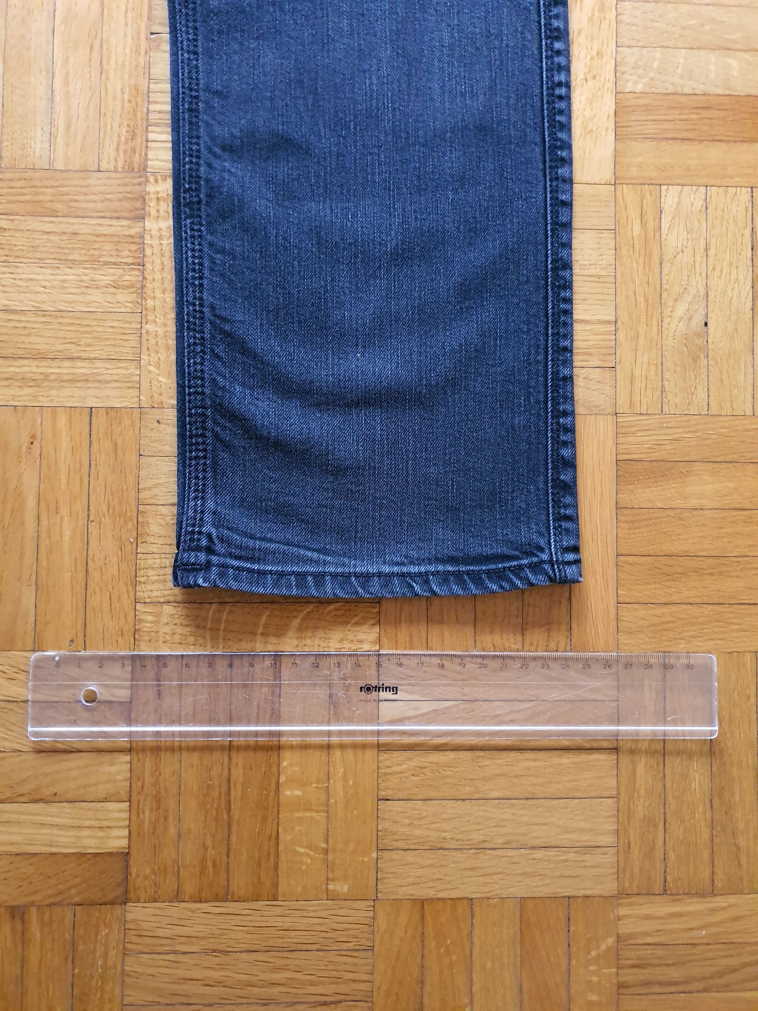 Acne Studios MAX CASH Denim Jeans (Slim Fit, Dry Fade) - Sz W34 L30 Size US 34 / EU 50 - 10 Thumbnail
