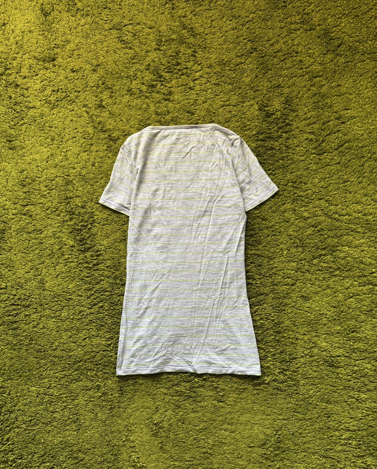 Icebreaker Icebreaker 100% merino wool thermo layer striped t-shirt Size XS / US 0-2 / IT 36-38 - 2 Thumbnail