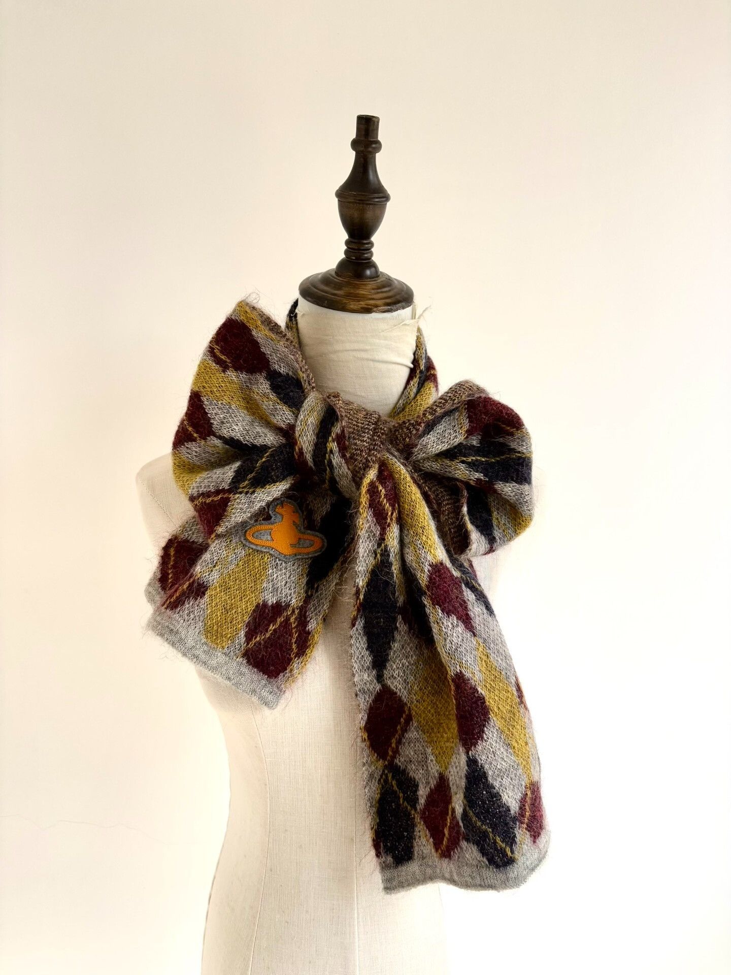 Vivienne Westwood vivienne westwood yellow brown checkered scarf Size ONE SIZE - 1 Thumbnail