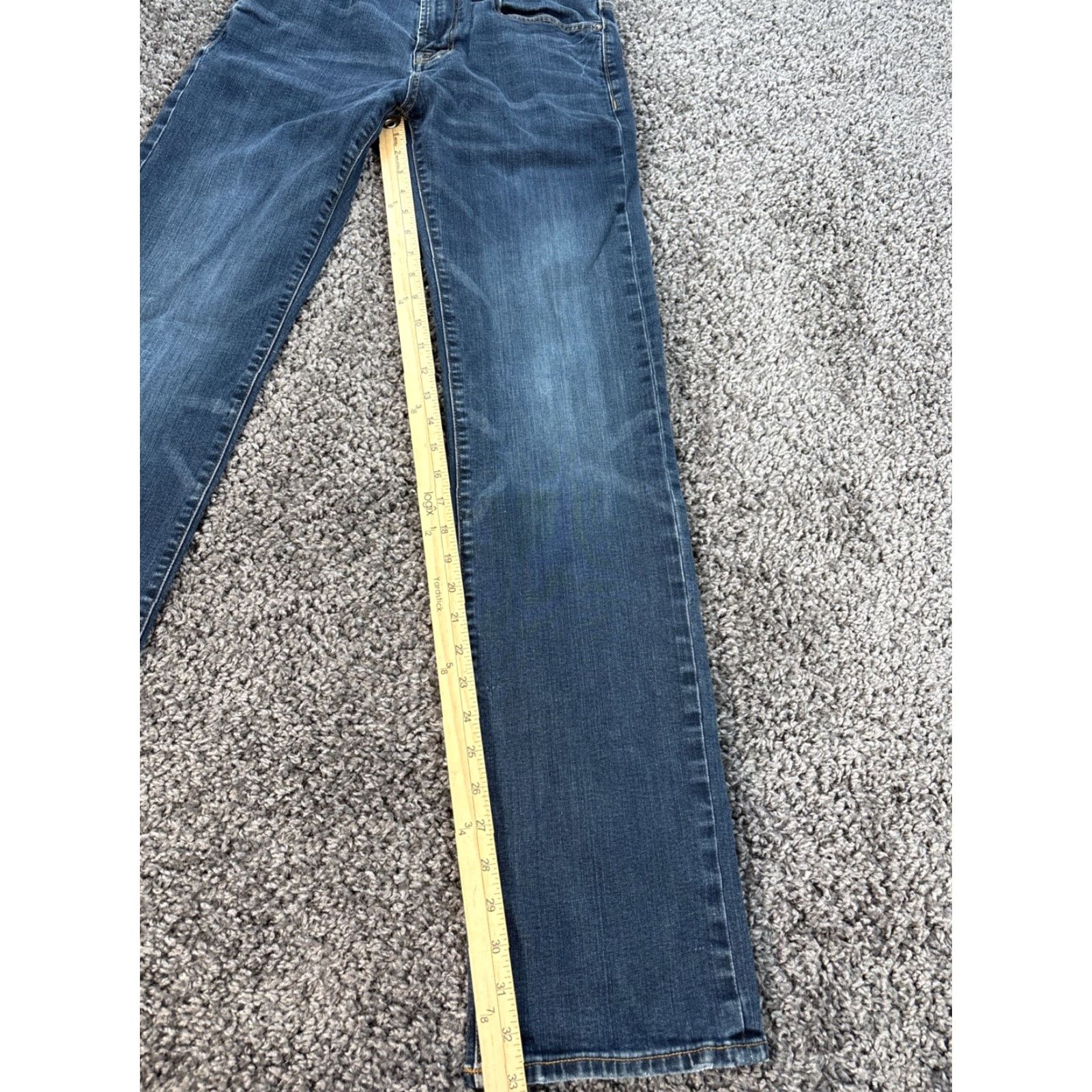 American Eagle Outfitters American Eagle Jeans Men’s 28x33 Blue Bootcut Regular 28 33 Cotton Comfort Zip Button Mens Size US 28 / EU 44 - 2 Thumbnail