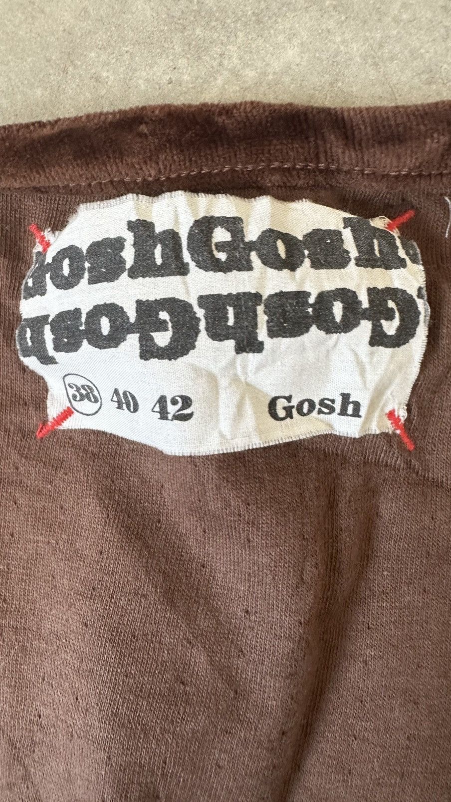 Japanese Brand VINTAGE GOSH GOSH JAPANESE TWILL CARDIGAN Size US XXL / EU 58 / 5 - 5 Thumbnail