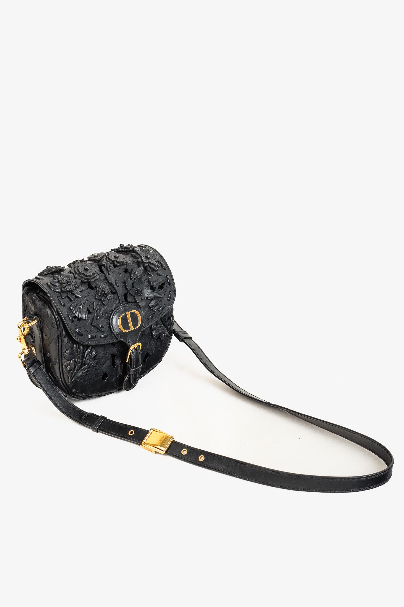 Dior Christian Dior Bobby Medium Floral Applique Shoulder Bag Size ONE SIZE - 3 Thumbnail