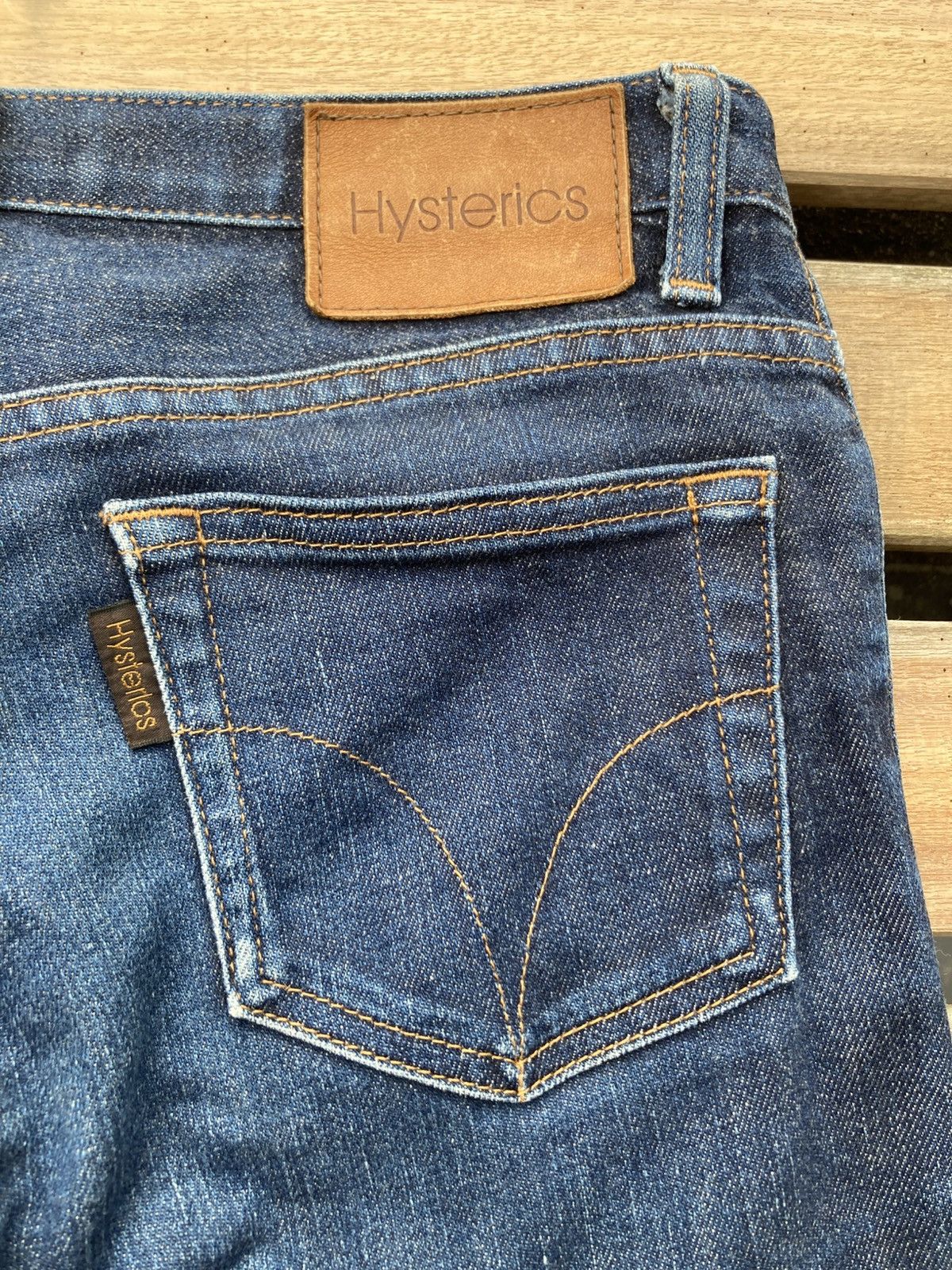Hysteric Glamour Hysteric Glamour 1 of 1 Bleached Art Skinny Blue Jeans Size 28" / US 6 / IT 42 - 16 Thumbnail