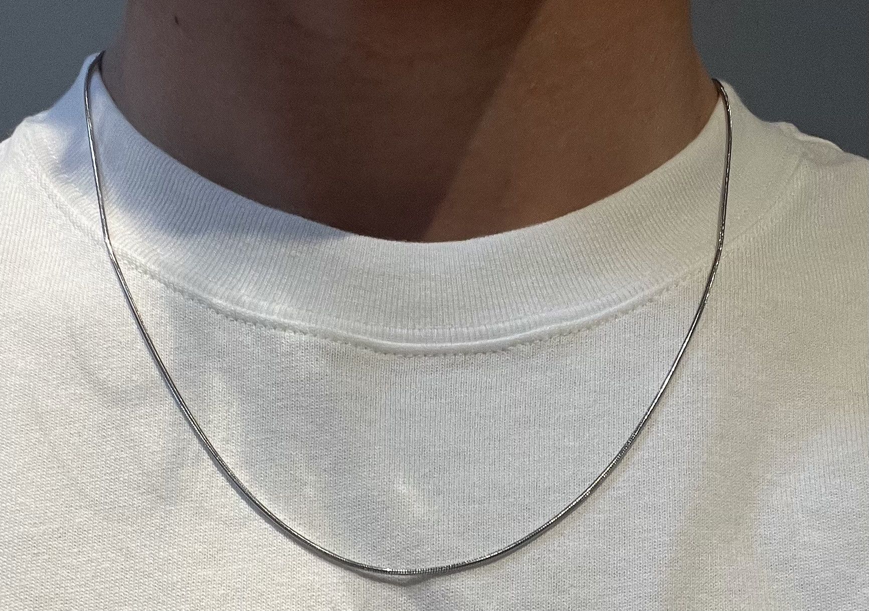 Other Stainless Steel Snakebone Chain Size ONE SIZE - 1 Thumbnail
