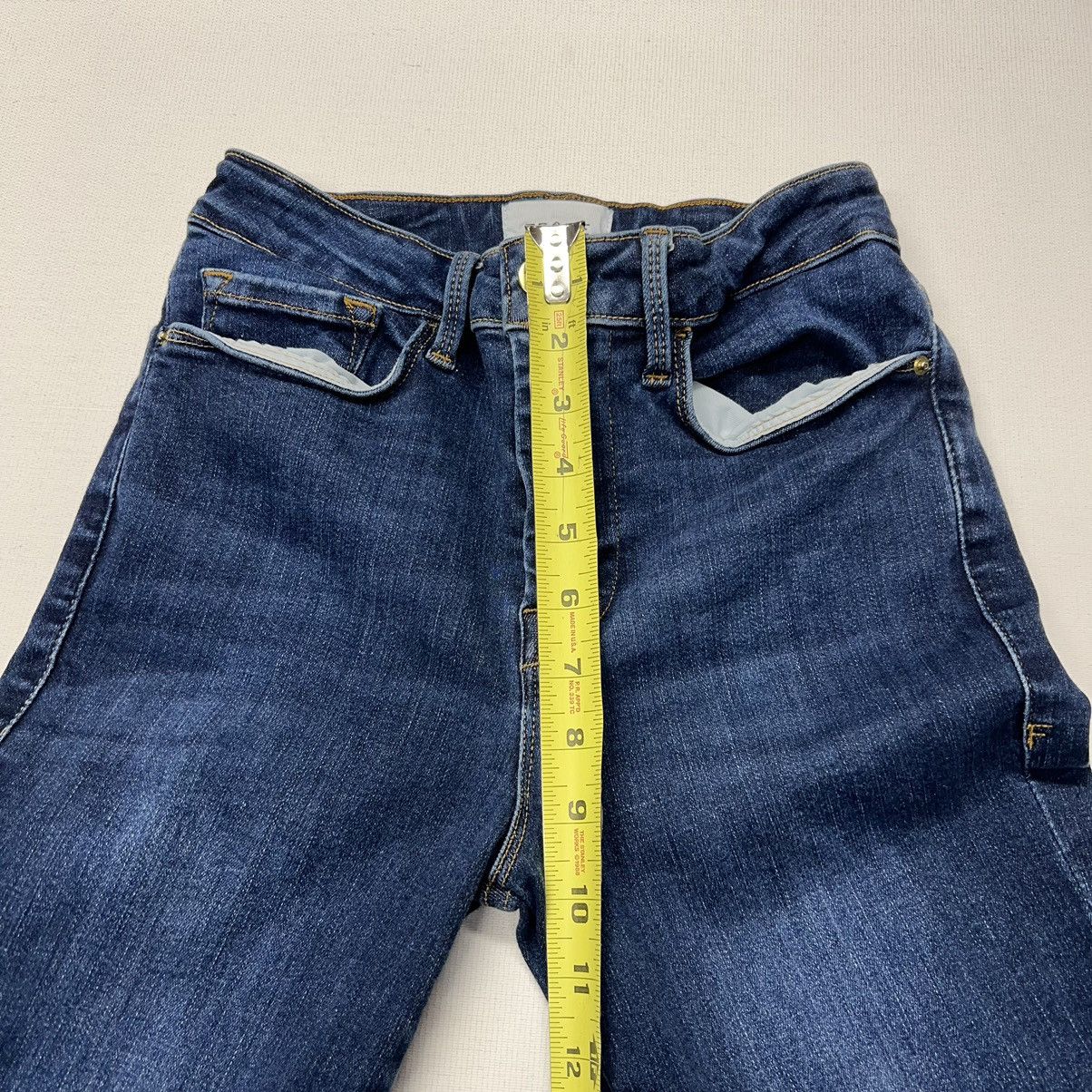 Frame Frame Jeans Blue Le One Skinny Denim Stretch Dark Kodak Wash Size 24" / US 00 / IT 34 - 18 Thumbnail