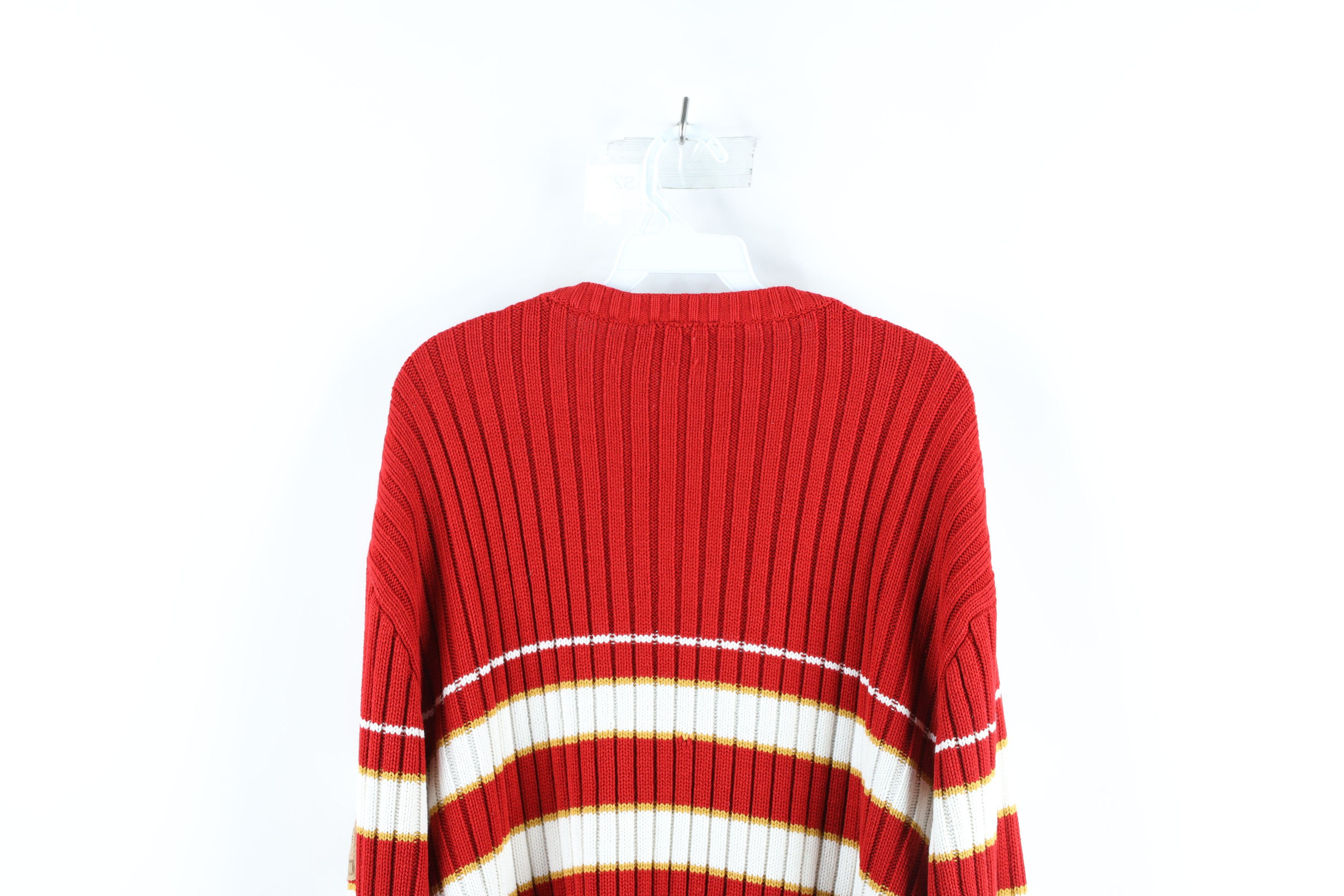 Southpole × Vintage Vintage 90s Southpole Baggy Fit Ribbed Knit Crewneck Sweater Size US XL / EU 56 / 4 - 8 Thumbnail