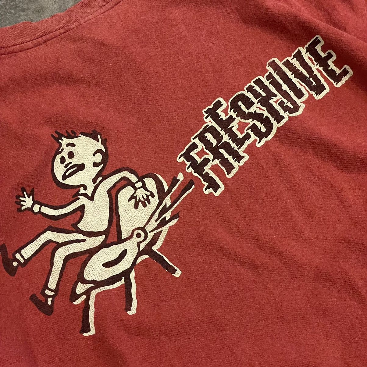 Freshjive × Vintage Vintage Freshjive Streetwear Tee Size US XL / EU 56 / 4 - 4 Thumbnail