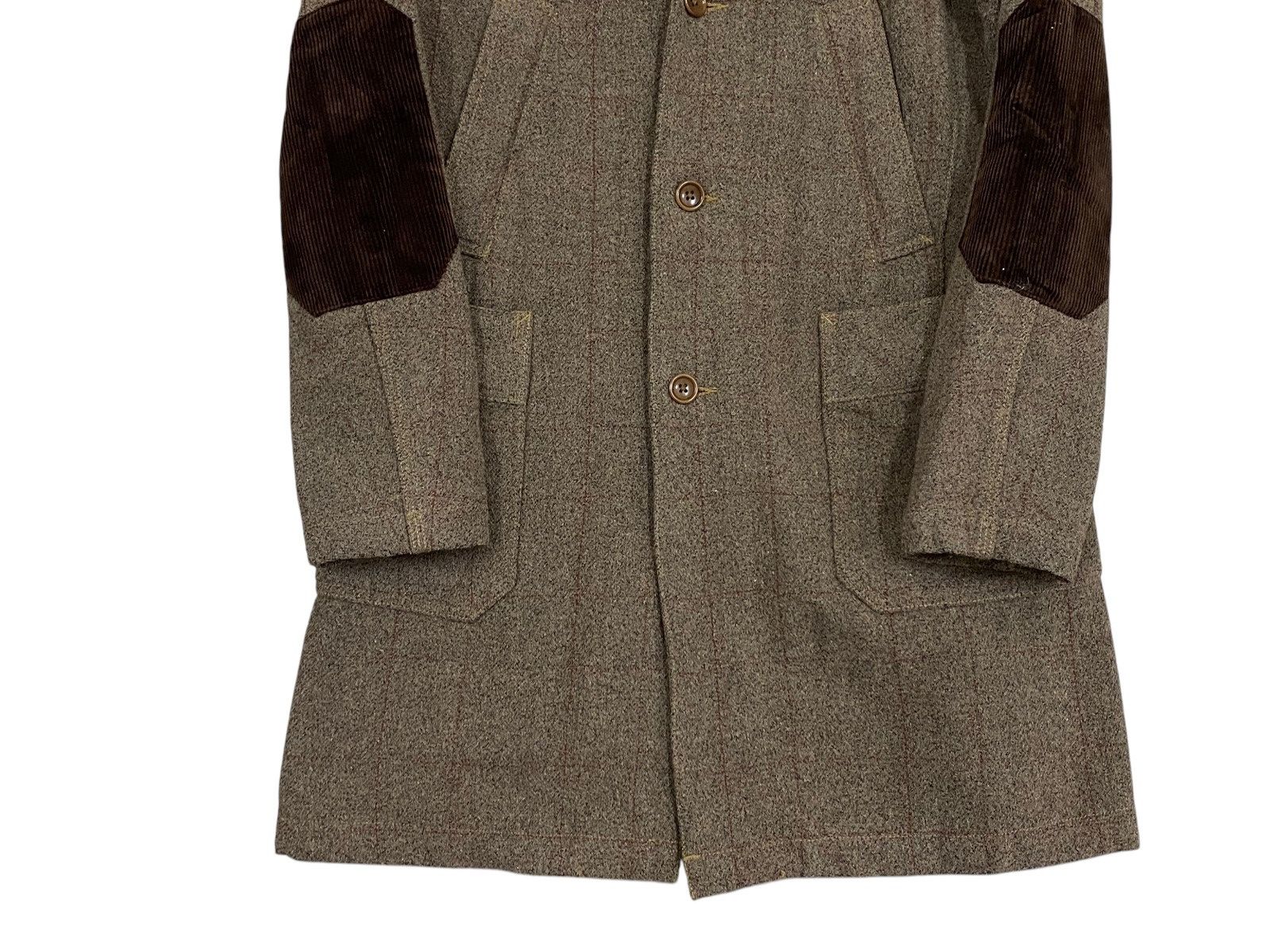 BEAUTY&YOUTH Beauty & Youth United Arrows Brown Houndstooth Coat Size US S / EU 44-46 / 1 - 6 Thumbnail