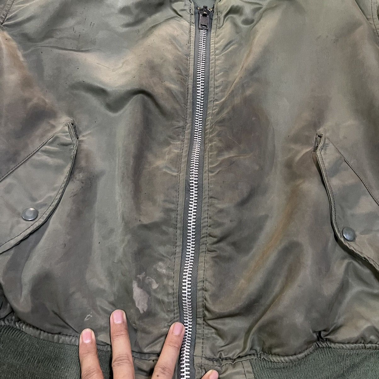 Buzz Rickson's Vintage Ma1 Flight Jacket Military Bomber Jacket Size US L / EU 52-54 / 3 - 7 Thumbnail
